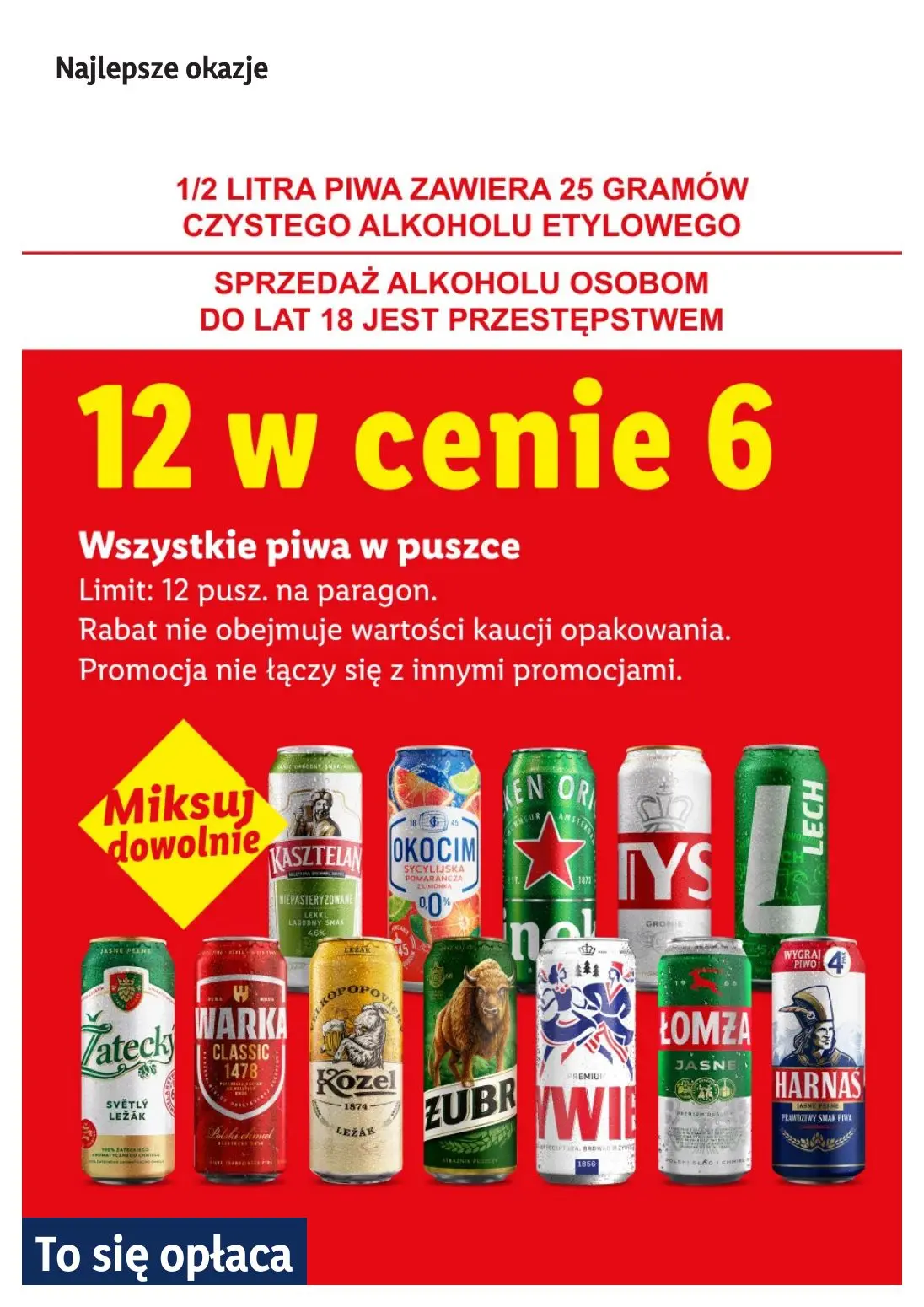 gazetka promocyjna LIDL Lidl plus. Skanujesz - To się opłaca - Strona 4