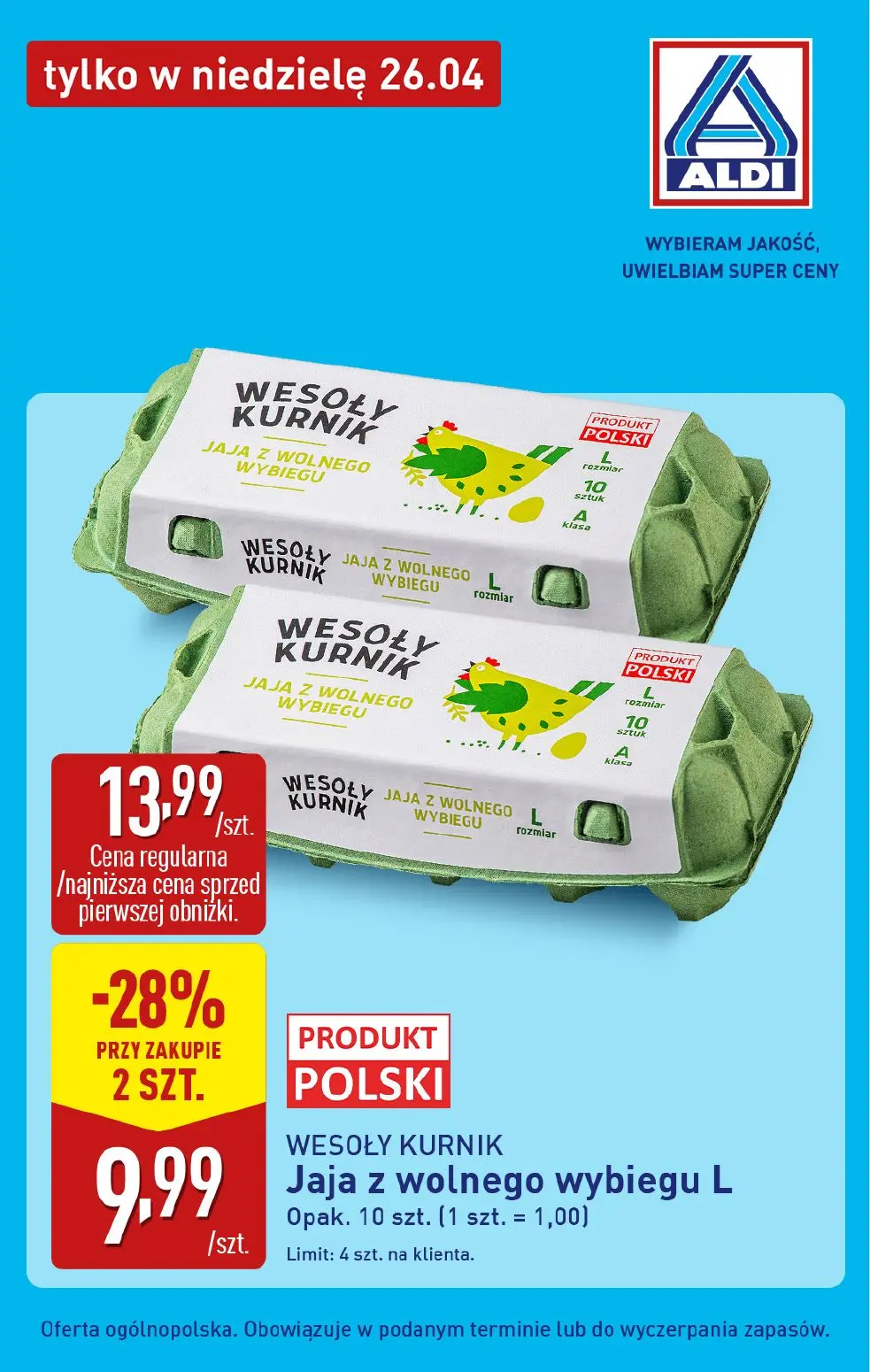 gazetka promocyjna ALDI Tylko w NIEDZIELĘ - Strona 3