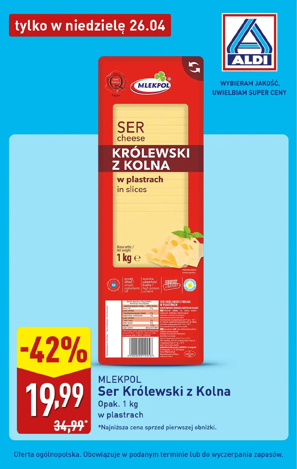 gazetka promocyjna ALDI Tylko w NIEDZIELĘ - Strona 6