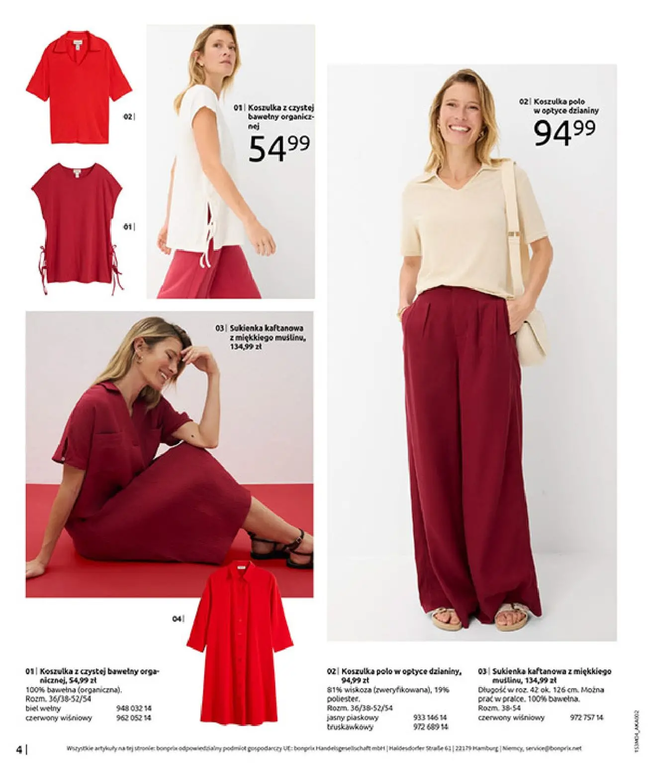 gazetka promocyjna bonprix WSZYSTKO W CZERWIENI - Strona 6