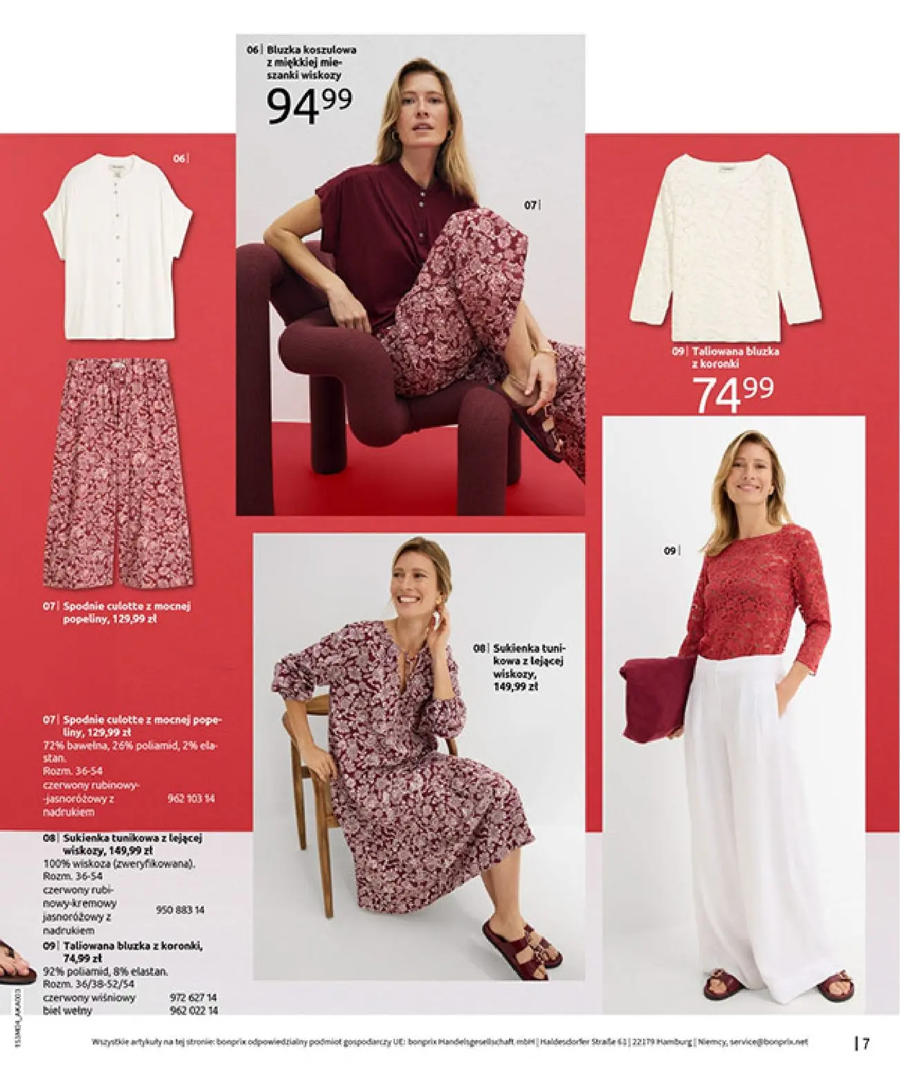 gazetka promocyjna bonprix WSZYSTKO W CZERWIENI - Strona 9