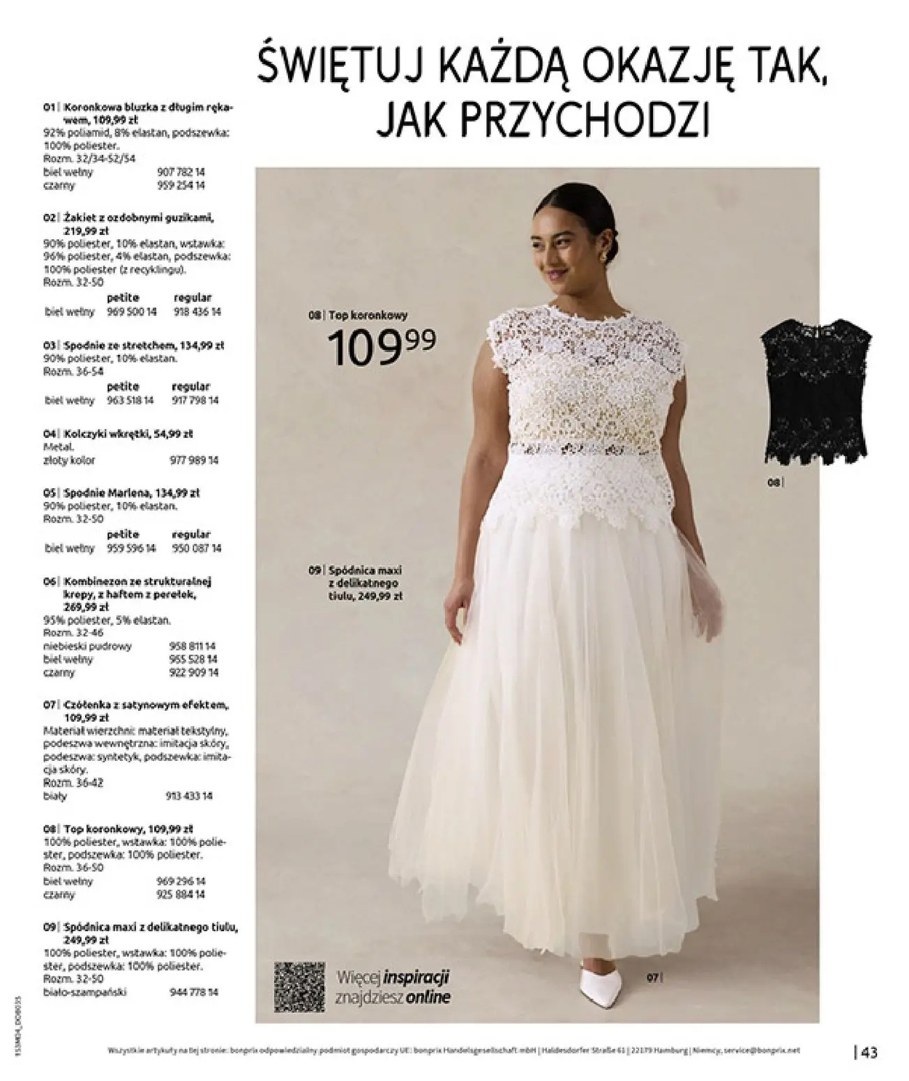 gazetka promocyjna bonprix WSZYSTKO W CZERWIENI - Strona 45