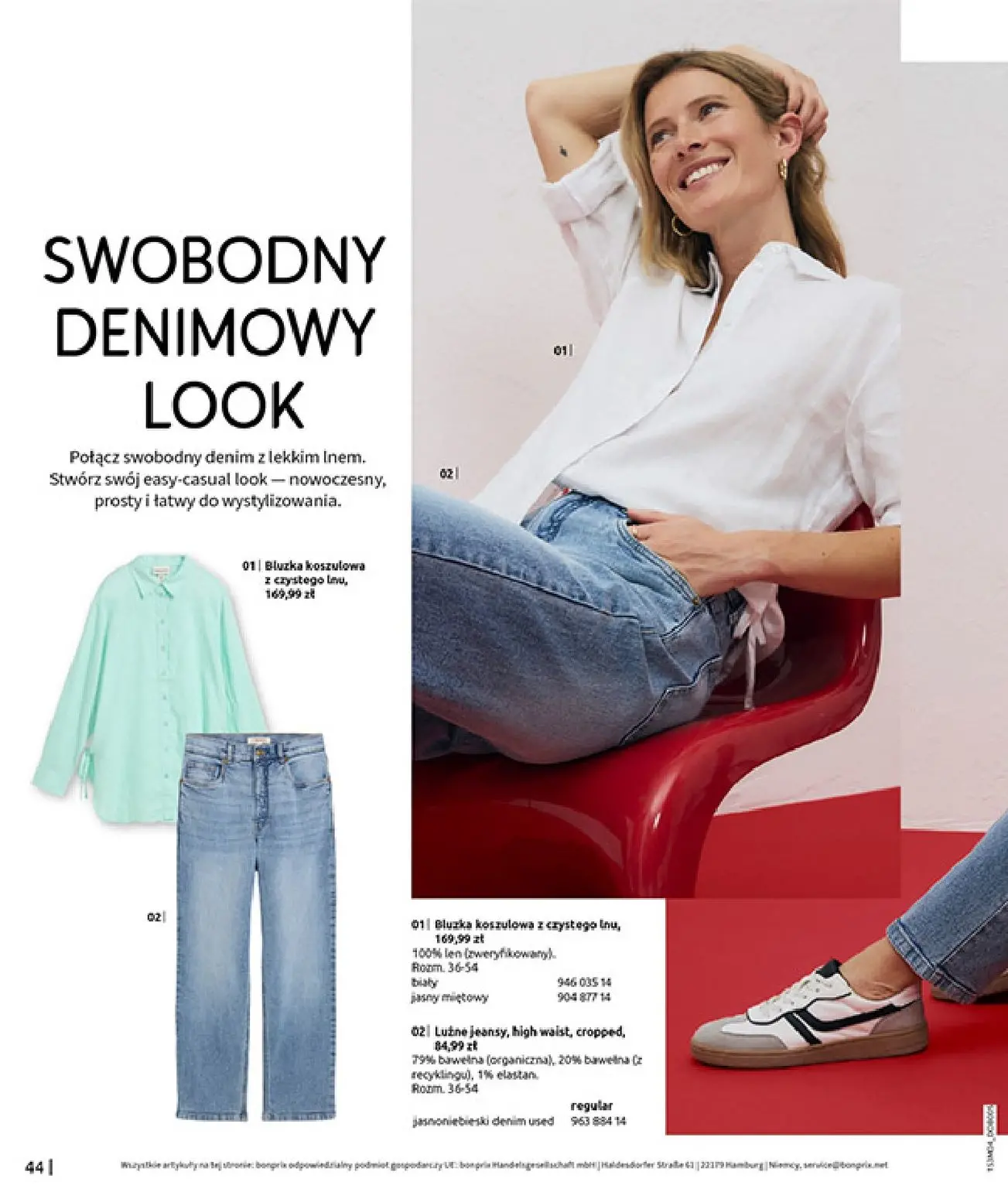 gazetka promocyjna bonprix WSZYSTKO W CZERWIENI - Strona 46