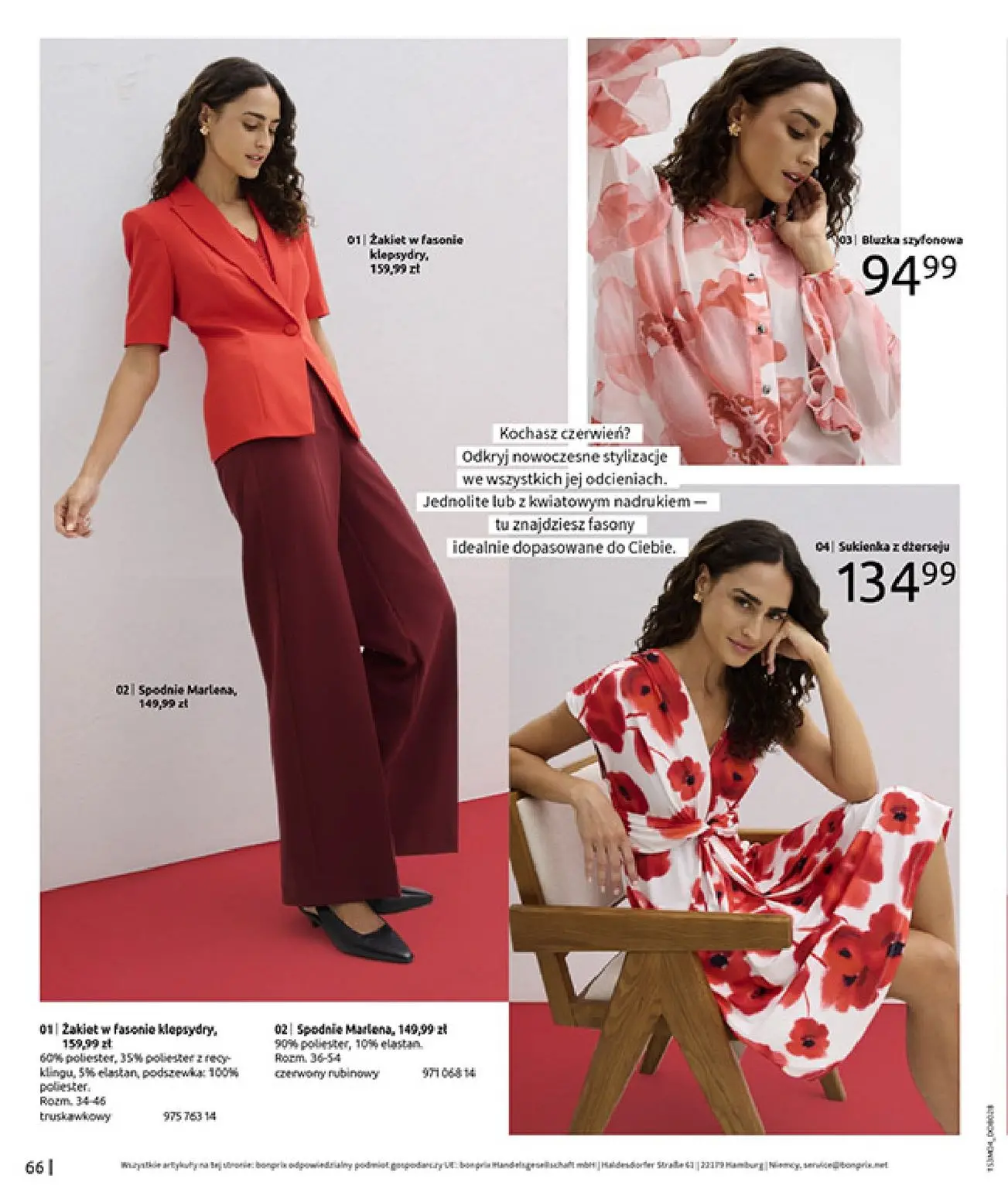 gazetka promocyjna bonprix WSZYSTKO W CZERWIENI - Strona 68