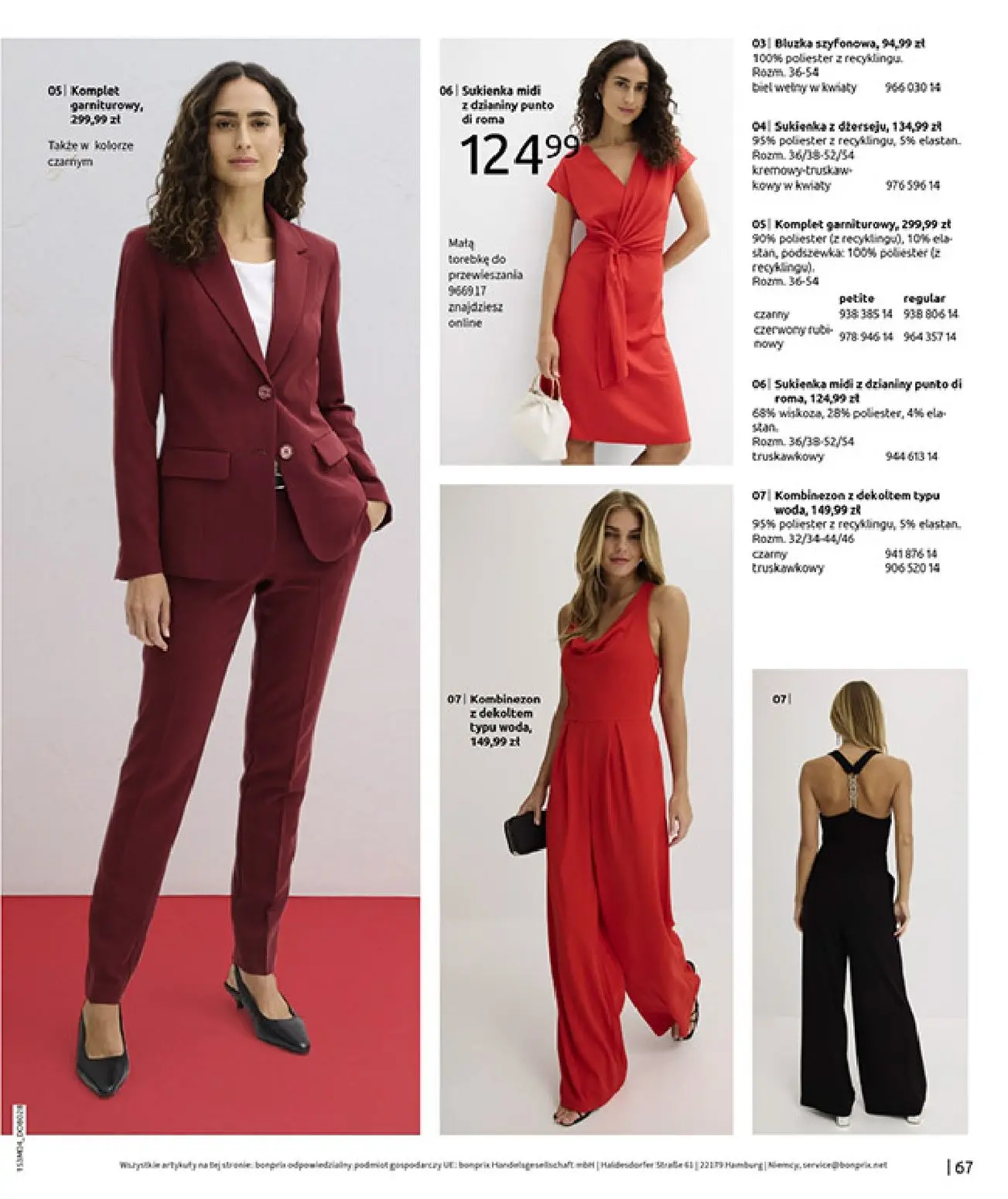 gazetka promocyjna bonprix WSZYSTKO W CZERWIENI - Strona 69