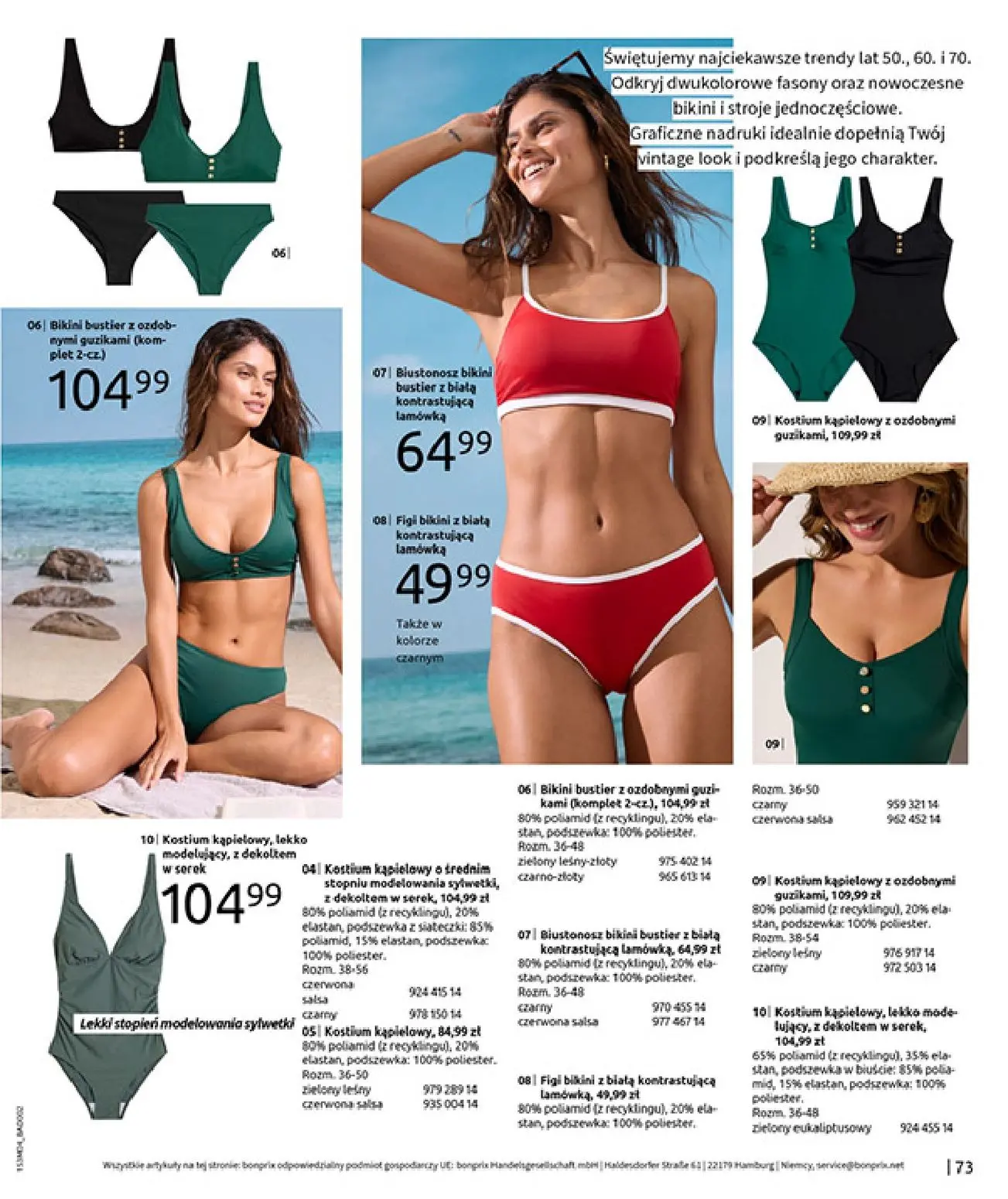 gazetka promocyjna bonprix WSZYSTKO W CZERWIENI - Strona 75