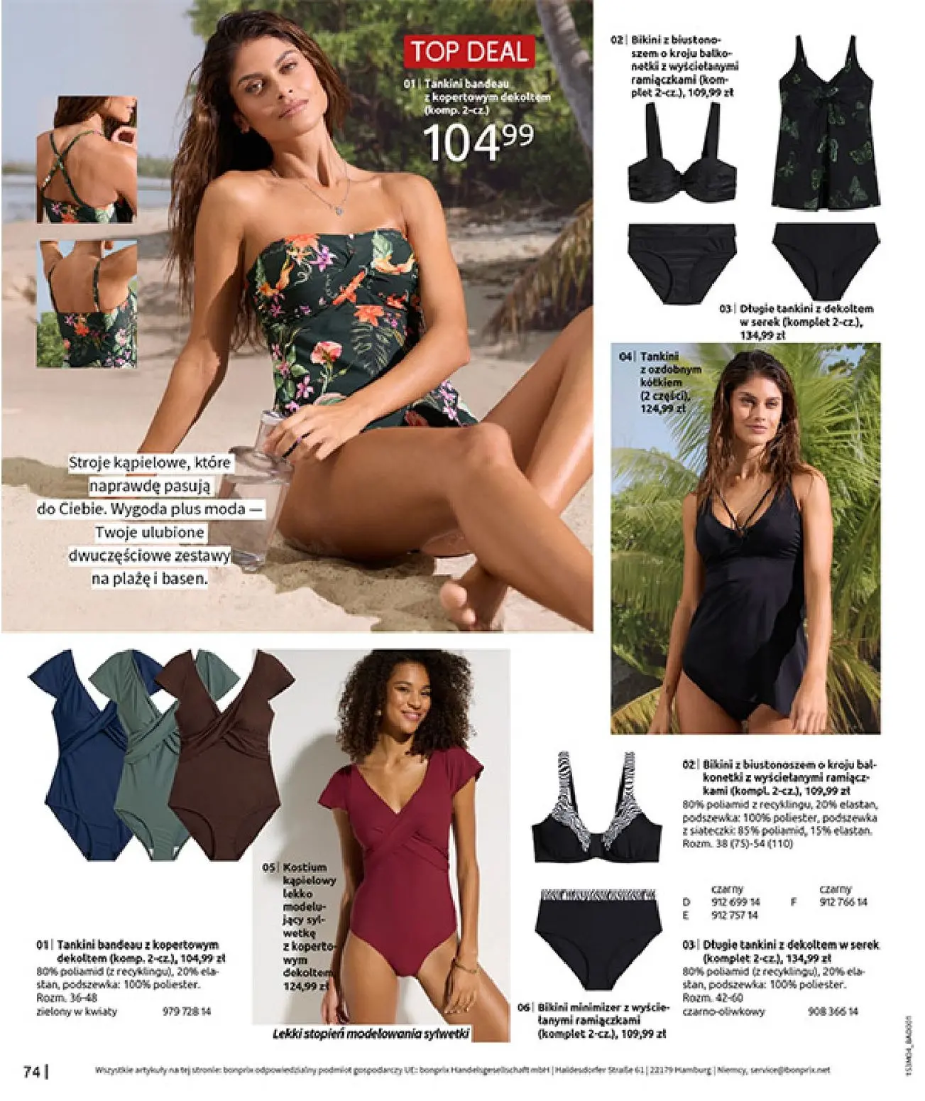 gazetka promocyjna bonprix WSZYSTKO W CZERWIENI - Strona 76