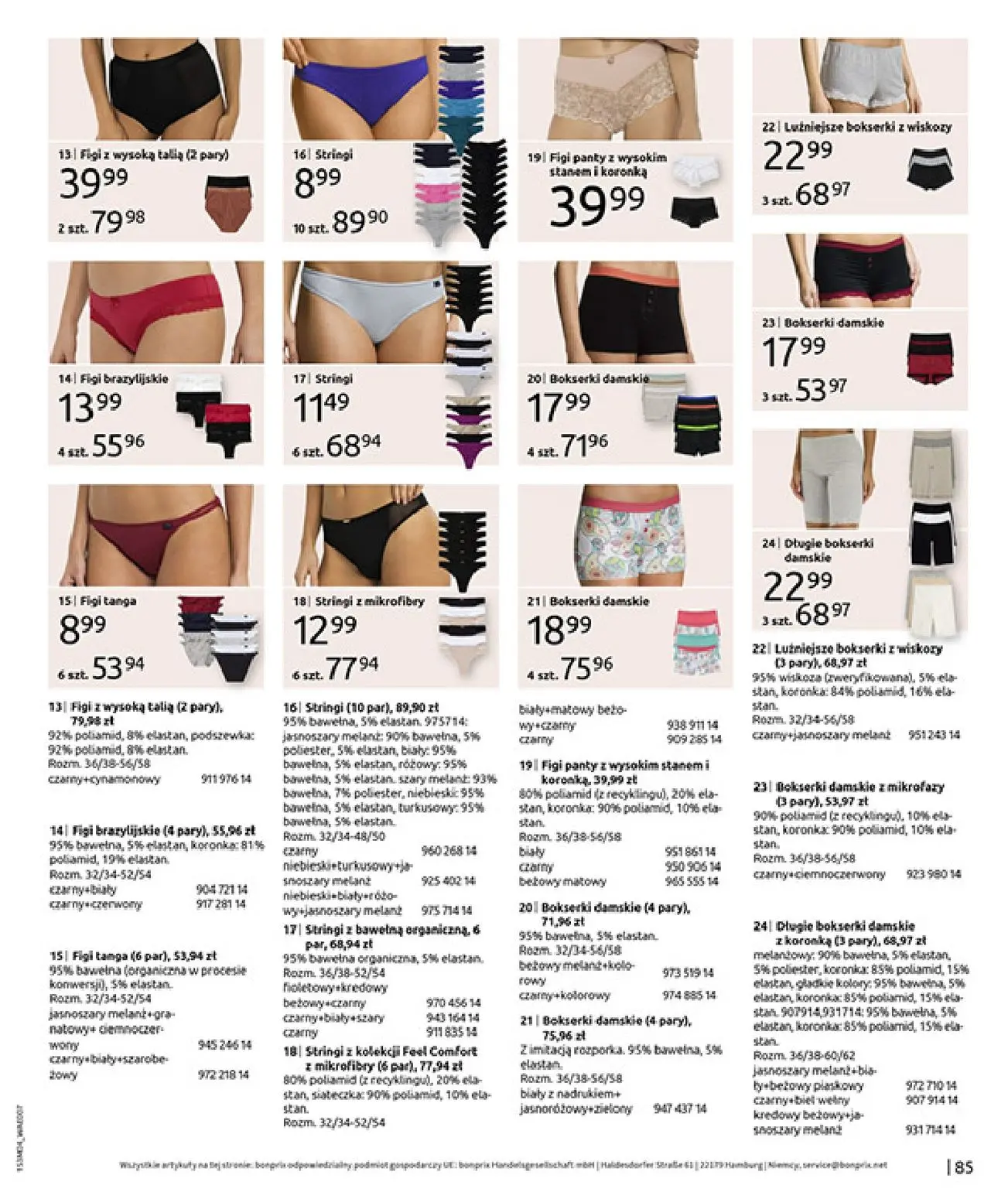 gazetka promocyjna bonprix WSZYSTKO W CZERWIENI - Strona 87