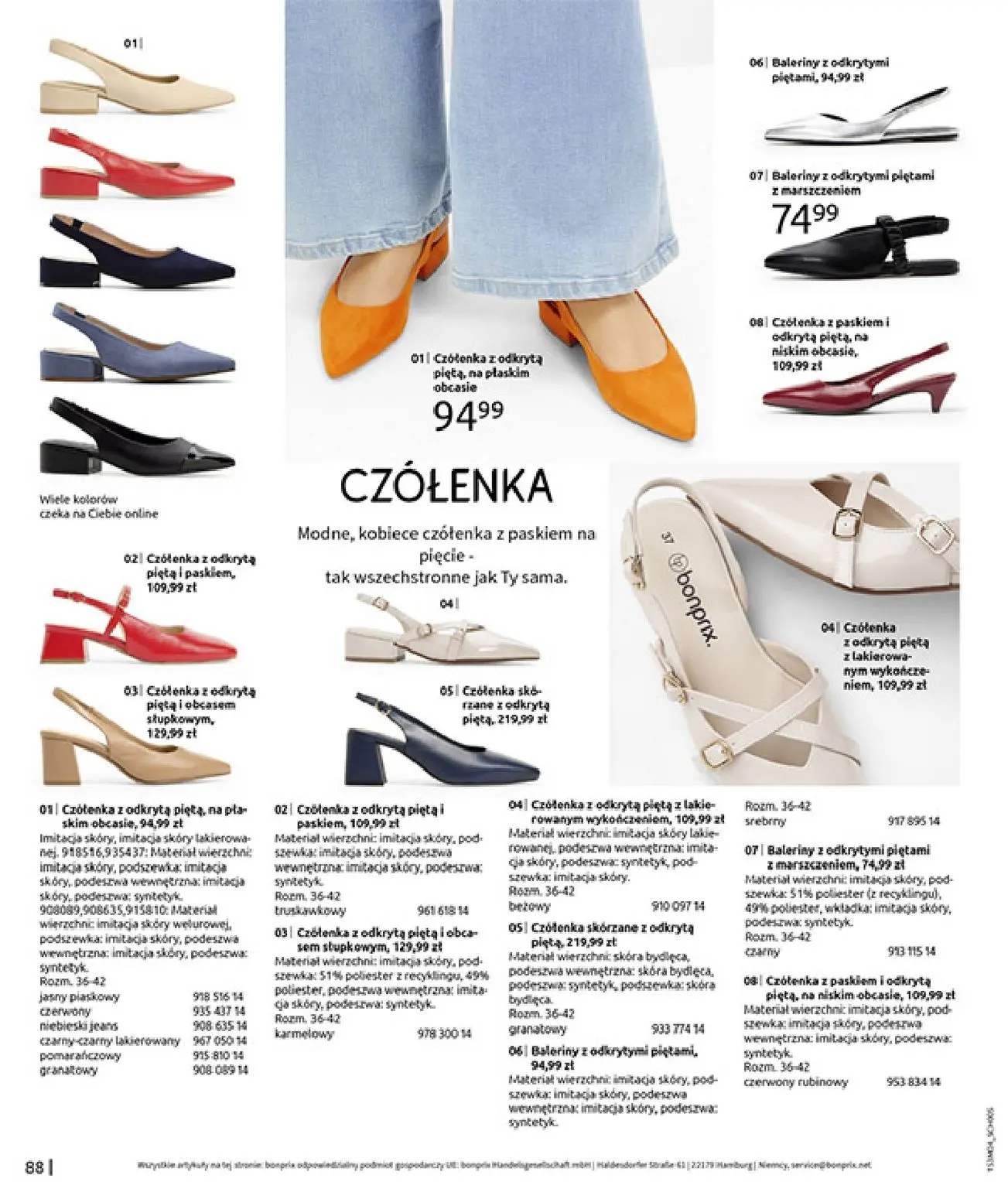 gazetka promocyjna bonprix WSZYSTKO W CZERWIENI - Strona 90