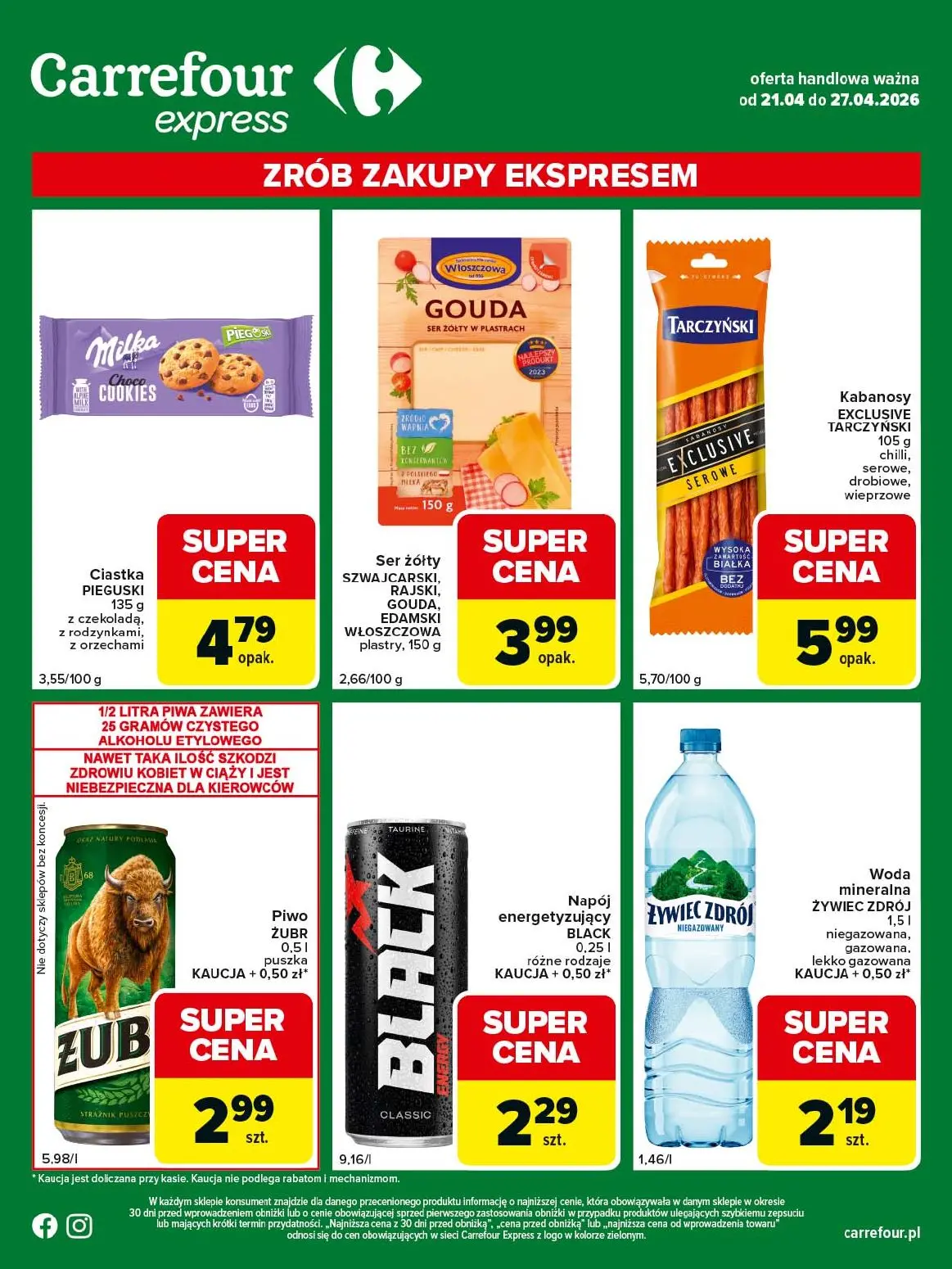 gazetka promocyjna Carrefour Express Zrób zakupy ekspresem - Strona 2