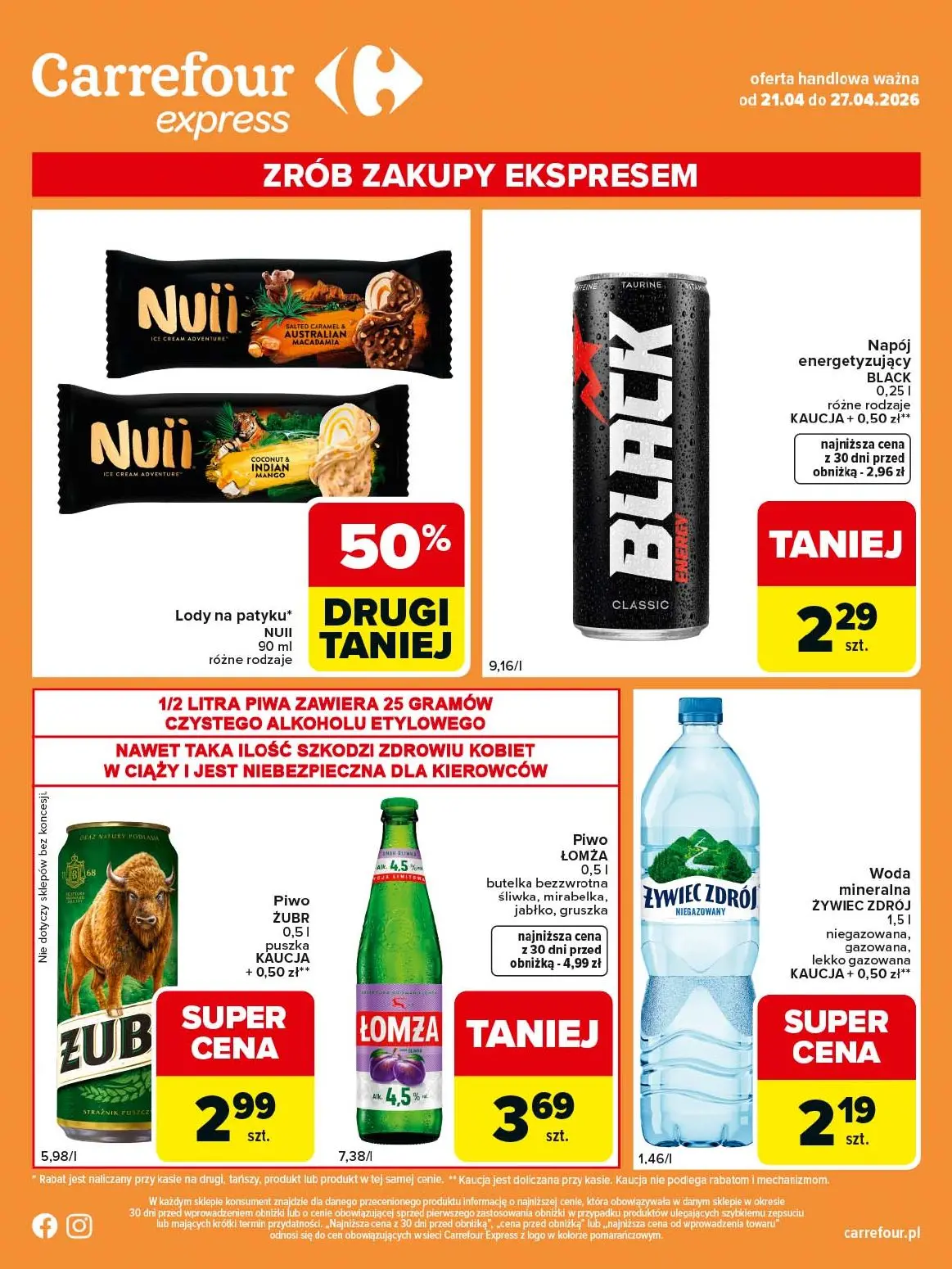 gazetka promocyjna Carrefour Express Zrób zakupy ekspresem - Strona 2