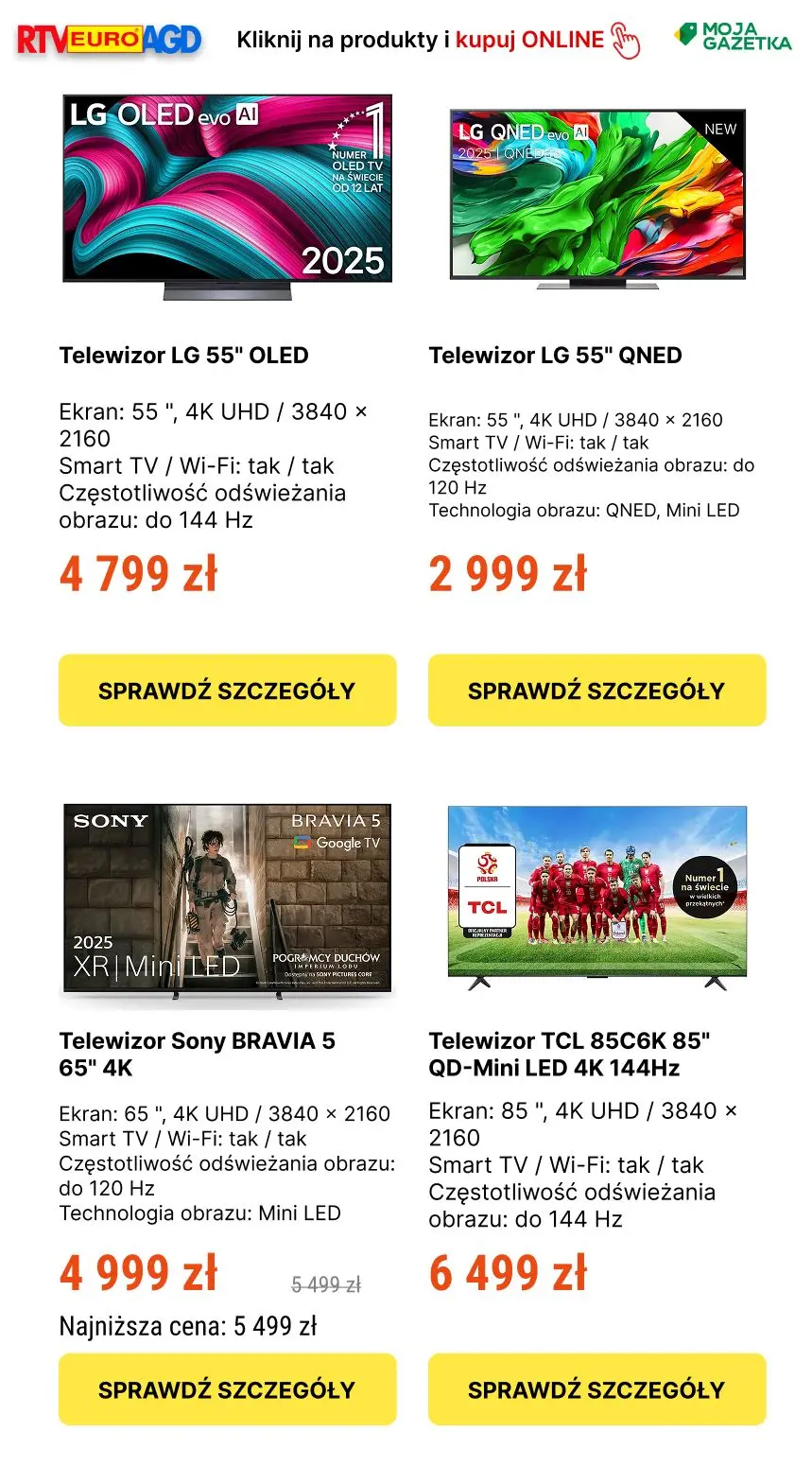 gazetka promocyjna RTV EURO AGD Trafione prezenty na komunię 🕊️🕊️ - Strona 2