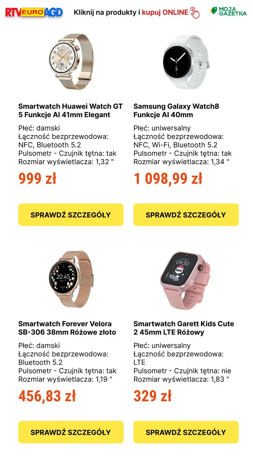 gazetka promocyjna RTV EURO AGD Trafione prezenty na komunię 🕊️🕊️ - Strona 4