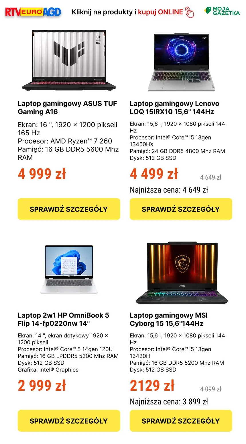 gazetka promocyjna RTV EURO AGD Trafione prezenty na komunię 🕊️🕊️ - Strona 6