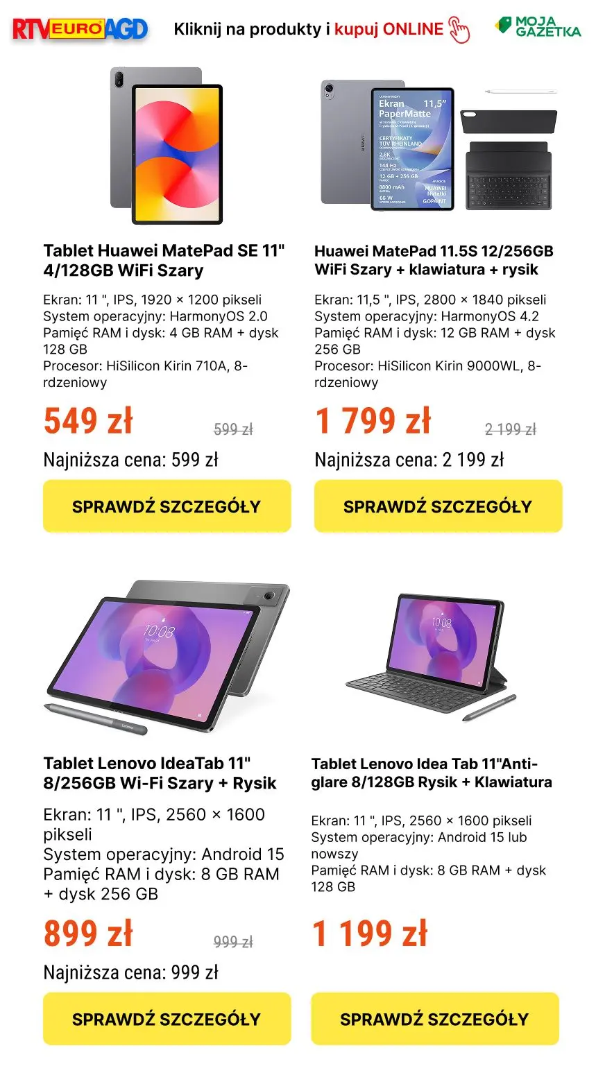 gazetka promocyjna RTV EURO AGD Trafione prezenty na komunię 🕊️🕊️ - Strona 7