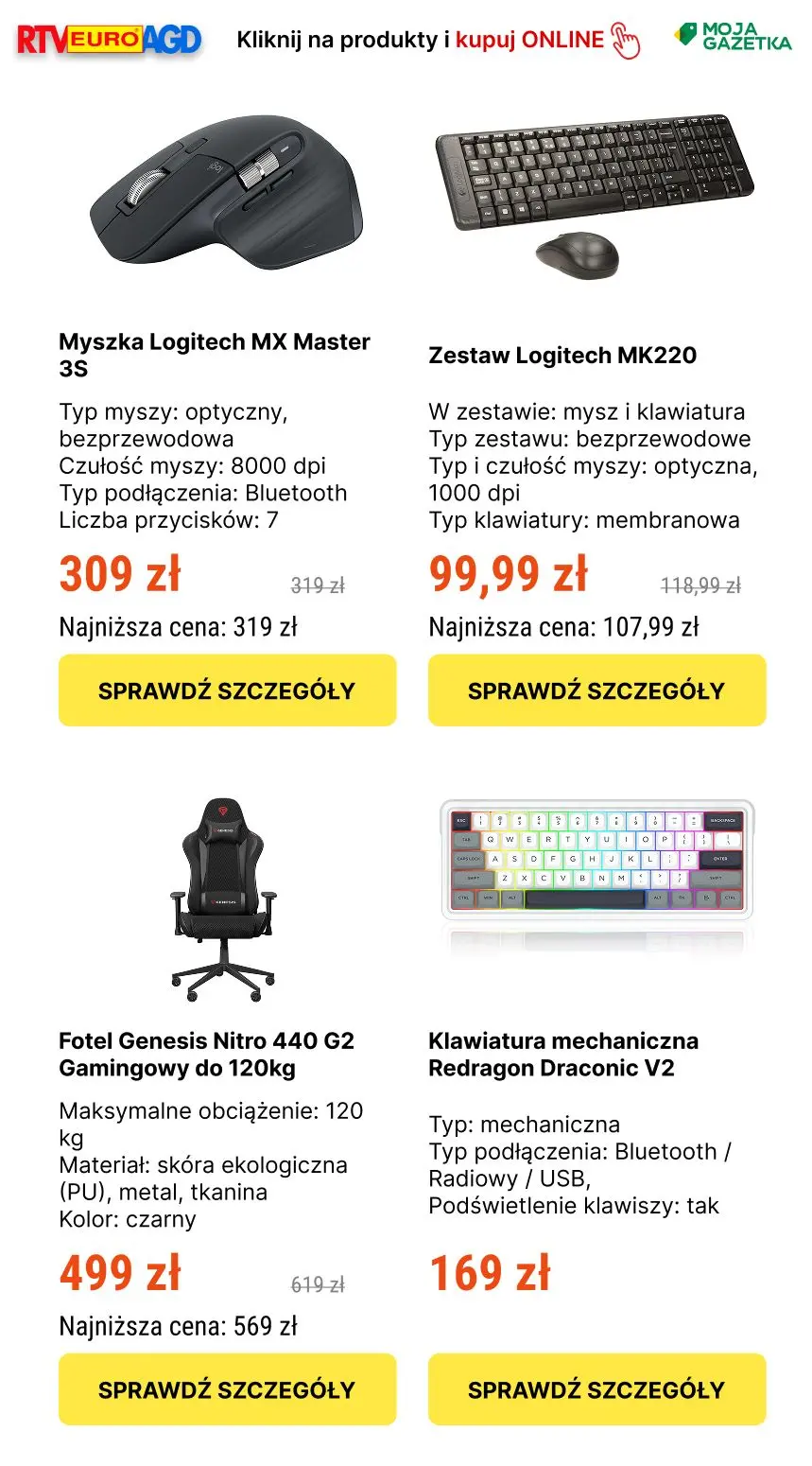 gazetka promocyjna RTV EURO AGD Trafione prezenty na komunię 🕊️🕊️ - Strona 8