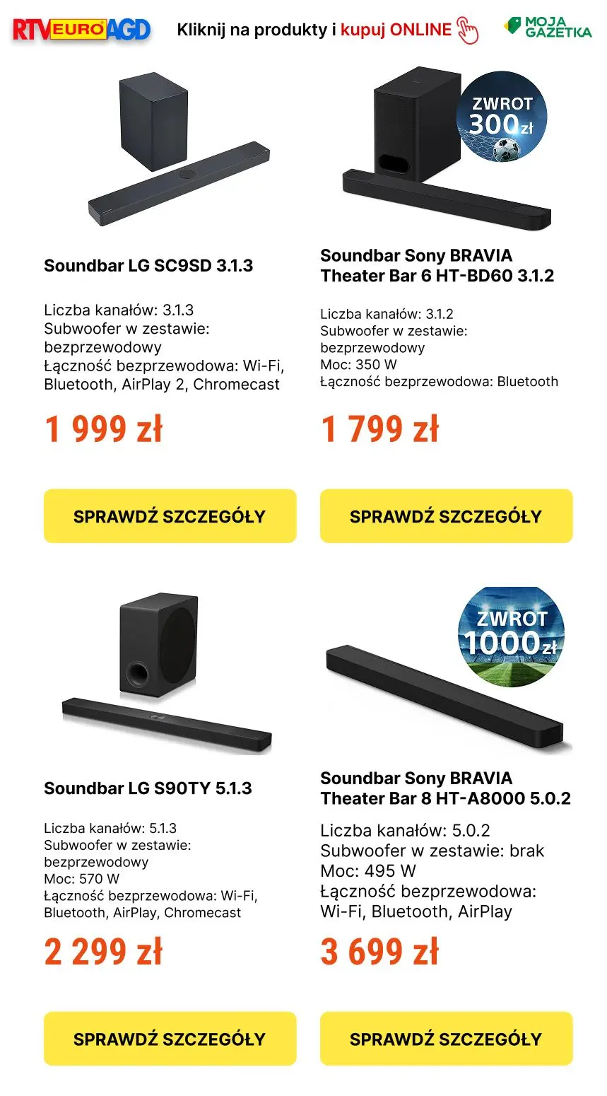 gazetka promocyjna RTV EURO AGD Trafione prezenty na komunię 🕊️🕊️ - Strona 9