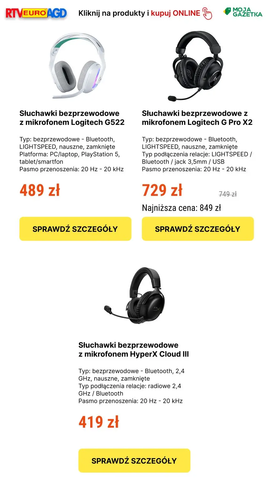 gazetka promocyjna RTV EURO AGD Trafione prezenty na komunię 🕊️🕊️ - Strona 10