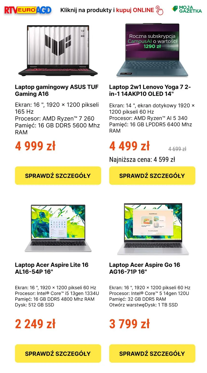 gazetka promocyjna RTV EURO AGD Prezent na komunię 🕊️🕊️ - Strona 6