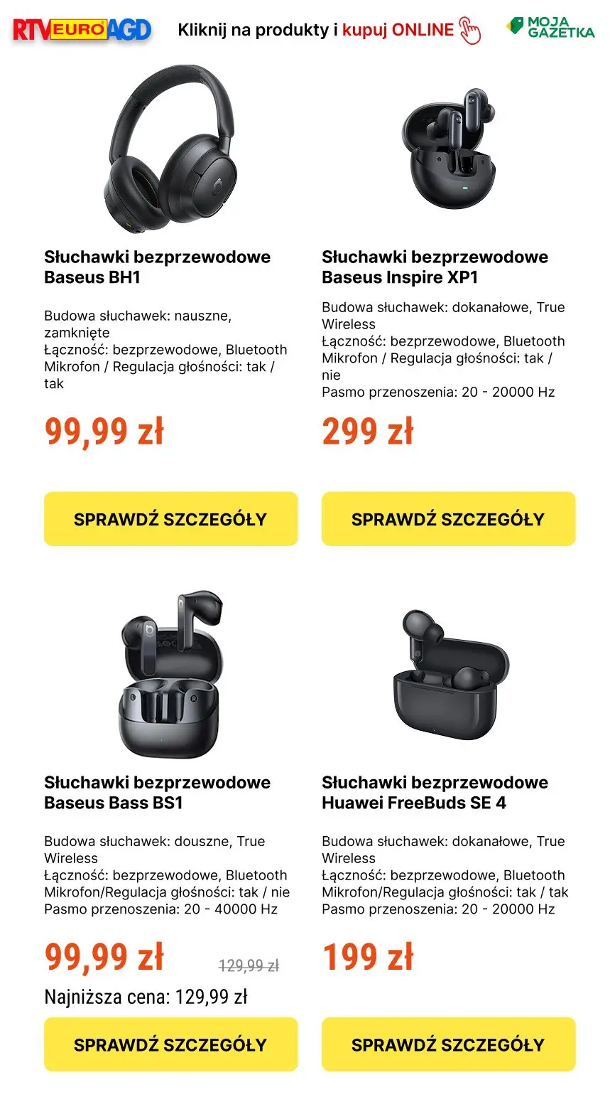 gazetka promocyjna RTV EURO AGD Prezent na komunię 🕊️🕊️ - Strona 10