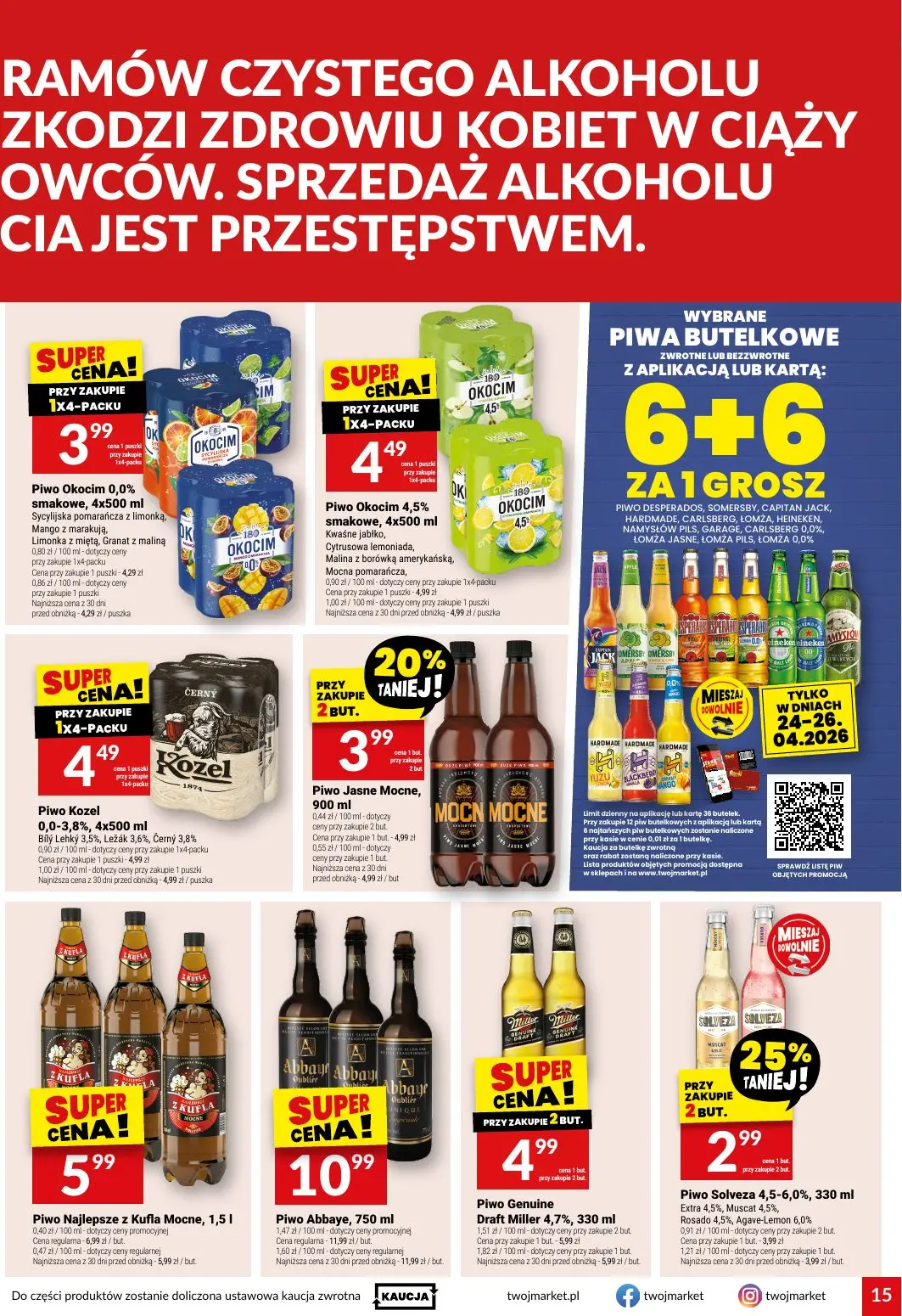 gazetka promocyjna Twój Market Włącz promocje - Strona 15