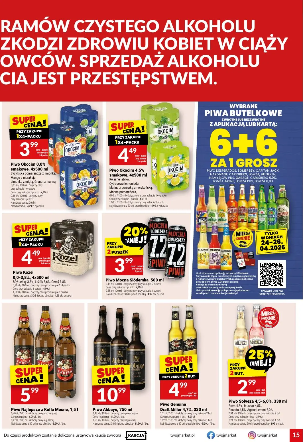 gazetka promocyjna Twój Market Włącz promocje - Strona 15