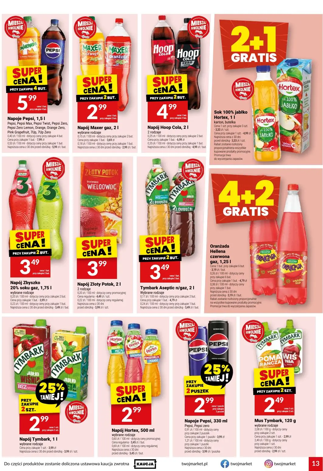 gazetka promocyjna Twój Market Włącz promocje - Strona 13