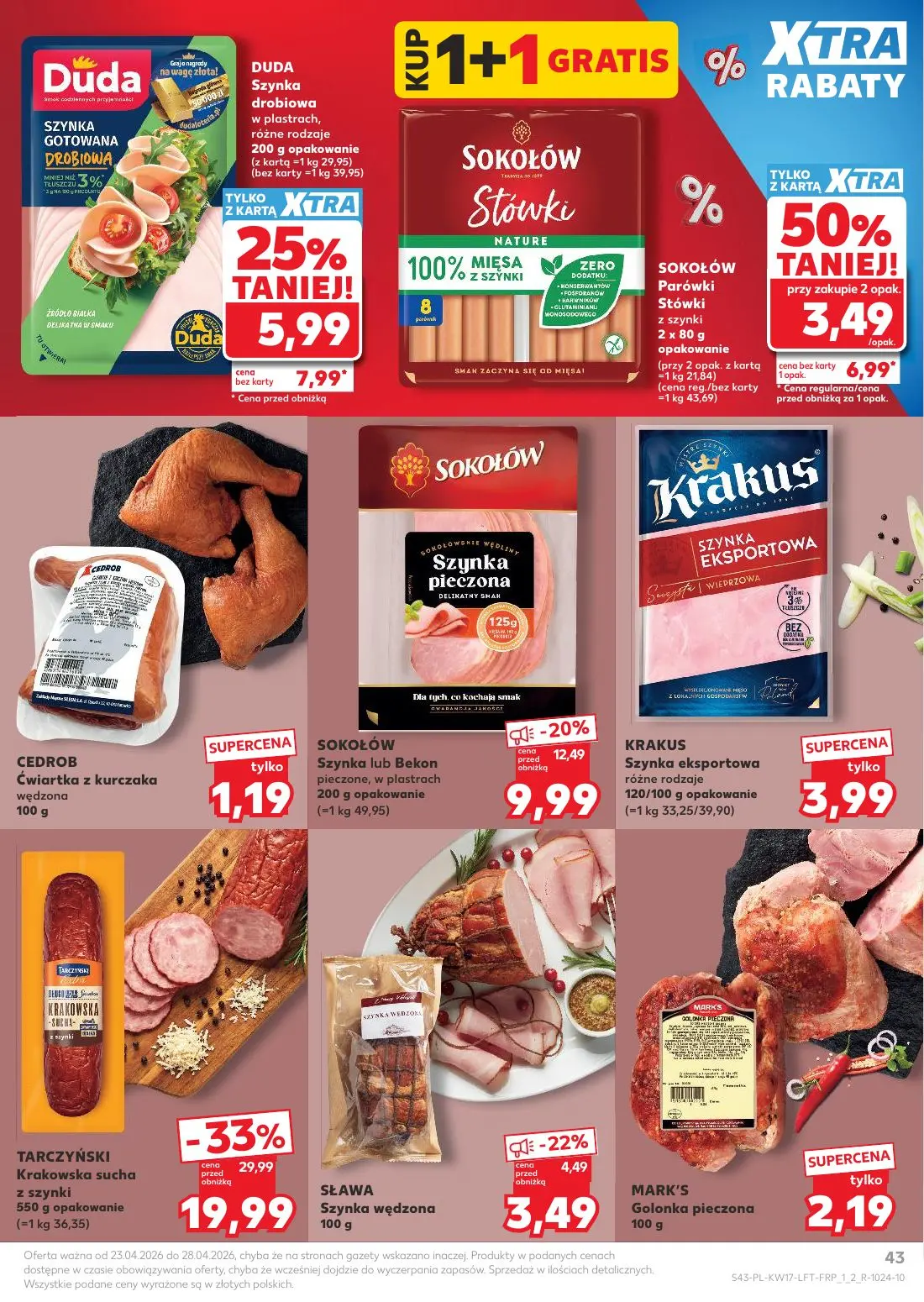 gazetka promocyjna Kaufland Od czwartku - Strona 43