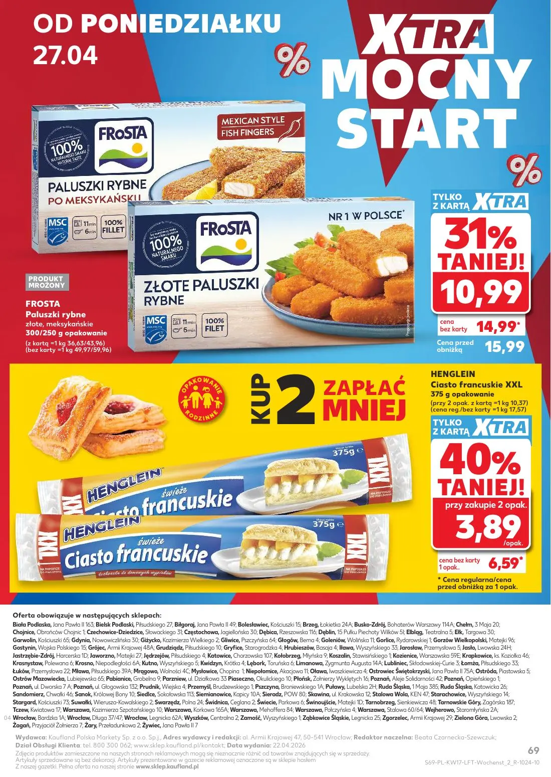 gazetka promocyjna Kaufland Od czwartku - Strona 69