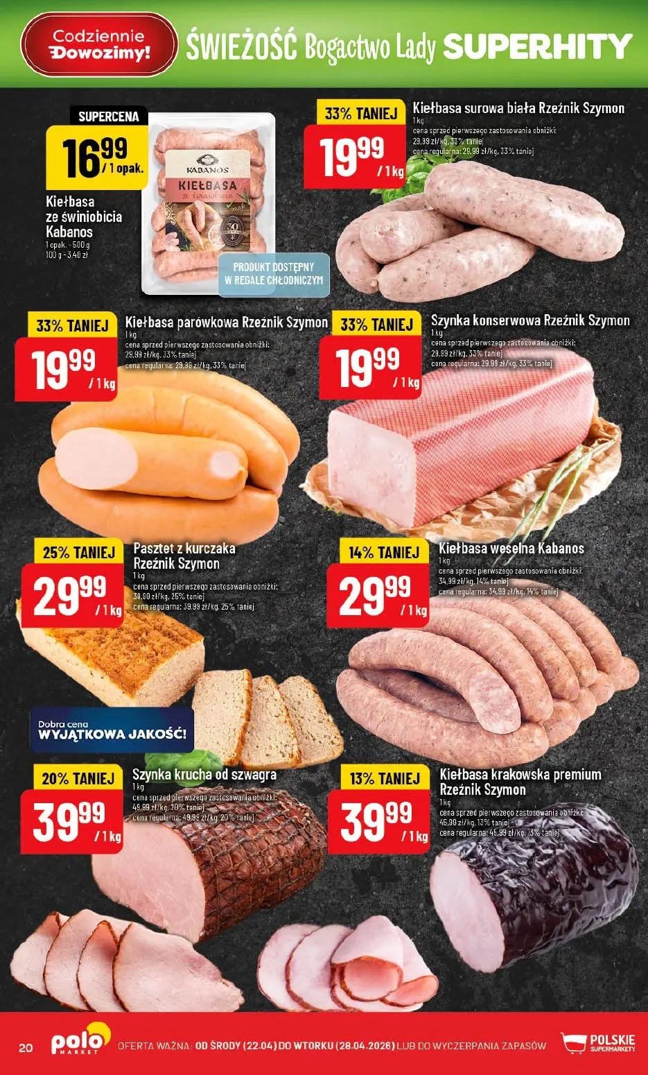 gazetka promocyjna POLOmarket Kujawsko-pomorskie, Pomorskie - Strona 20