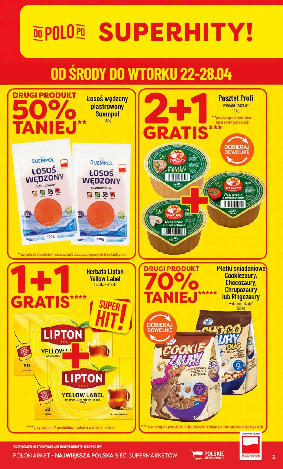 gazetka promocyjna POLOmarket Pomorskie, Zachodniopomorskie, Kujawsko-pomorskie - Strona 3