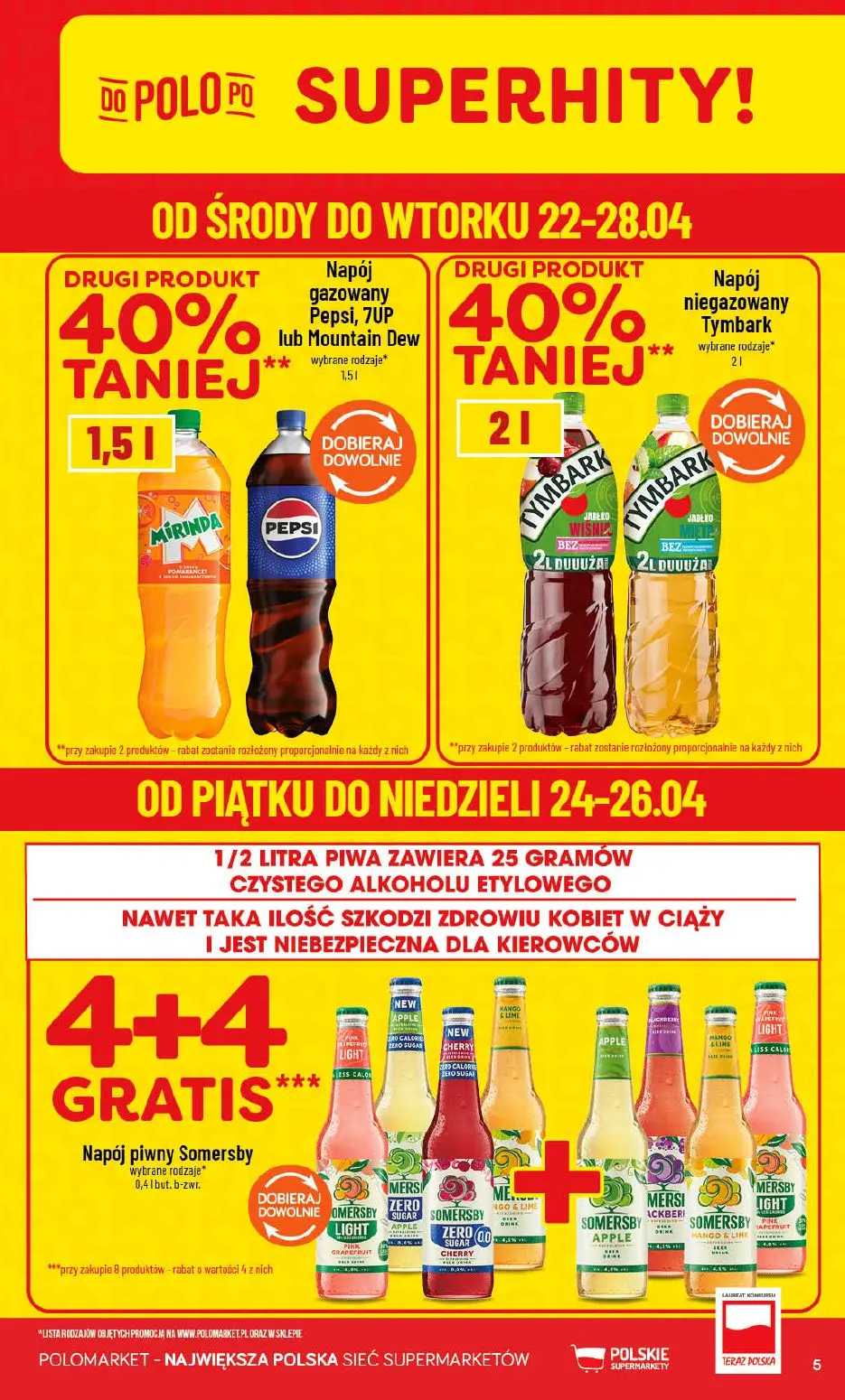 gazetka promocyjna POLOmarket Pomorskie, Zachodniopomorskie, Kujawsko-pomorskie - Strona 5
