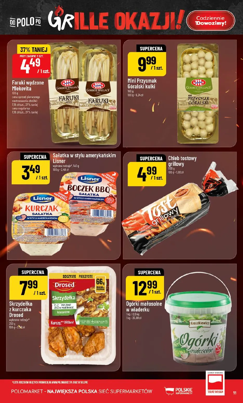 gazetka promocyjna POLOmarket Pomorskie, Zachodniopomorskie, Kujawsko-pomorskie - Strona 11