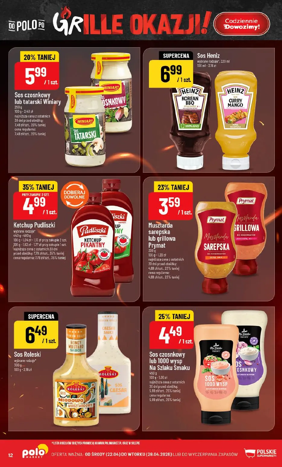 gazetka promocyjna POLOmarket Pomorskie, Zachodniopomorskie, Kujawsko-pomorskie - Strona 12