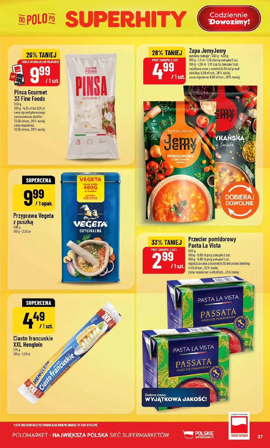 gazetka promocyjna POLOmarket Pomorskie, Zachodniopomorskie, Kujawsko-pomorskie - Strona 37