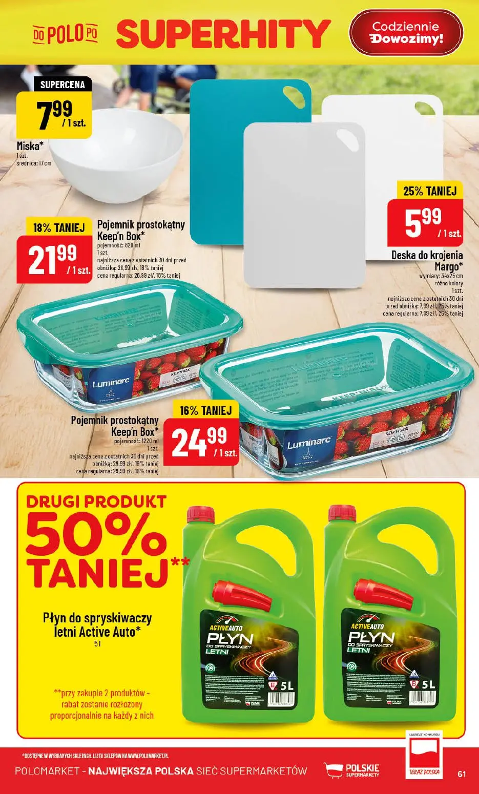 gazetka promocyjna POLOmarket Pomorskie, Zachodniopomorskie, Kujawsko-pomorskie - Strona 61