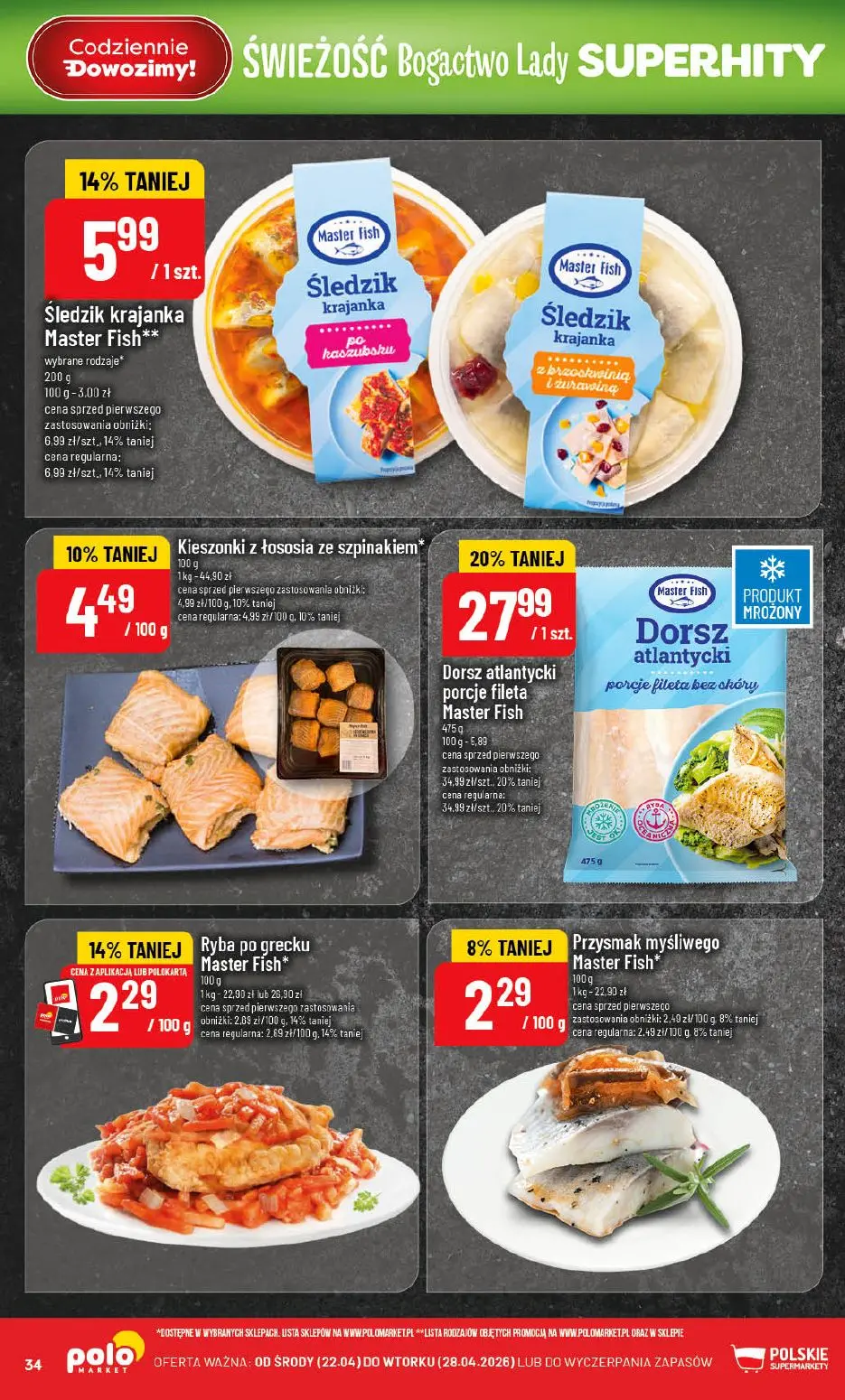 gazetka promocyjna POLOmarket Warmińsko-mazurskie, Podlaskie - Strona 34