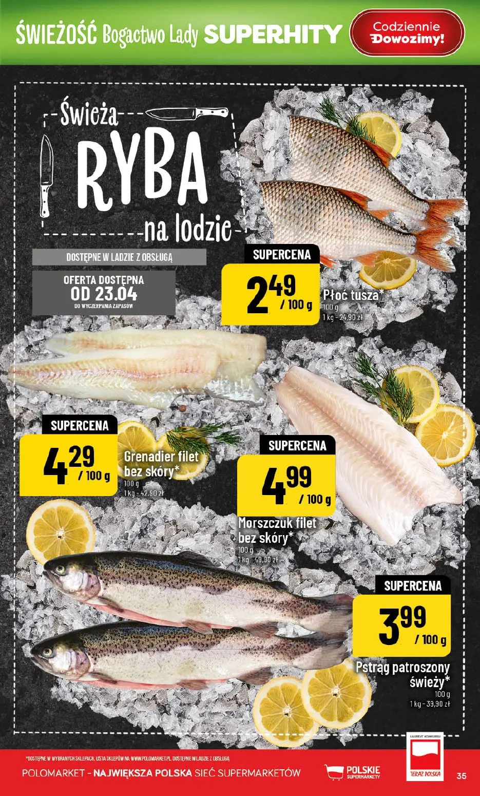 gazetka promocyjna POLOmarket Warmińsko-mazurskie, Podlaskie - Strona 35