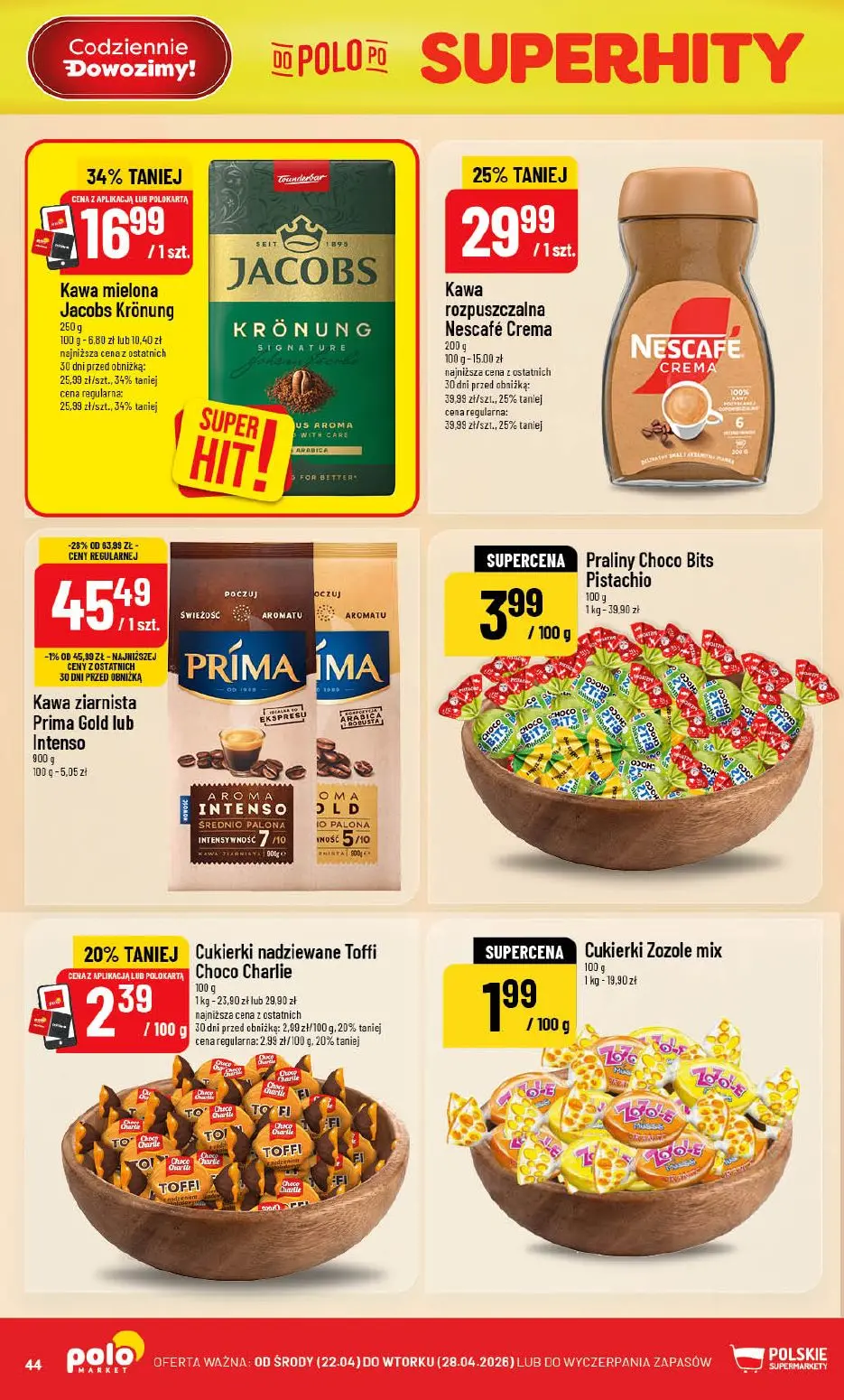 gazetka promocyjna POLOmarket Warmińsko-mazurskie, Podlaskie - Strona 44