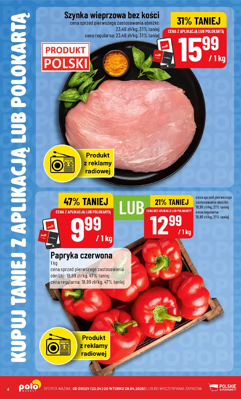 gazetka promocyjna POLOmarket Kupuj taniej z POLOkartą - Strona 4