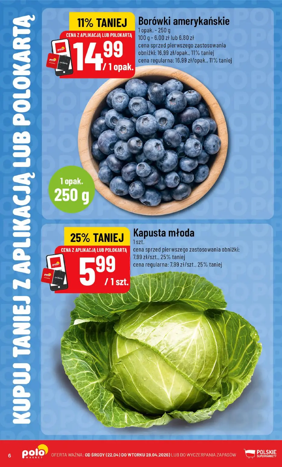 gazetka promocyjna POLOmarket Kupuj taniej z POLOkartą - Strona 6
