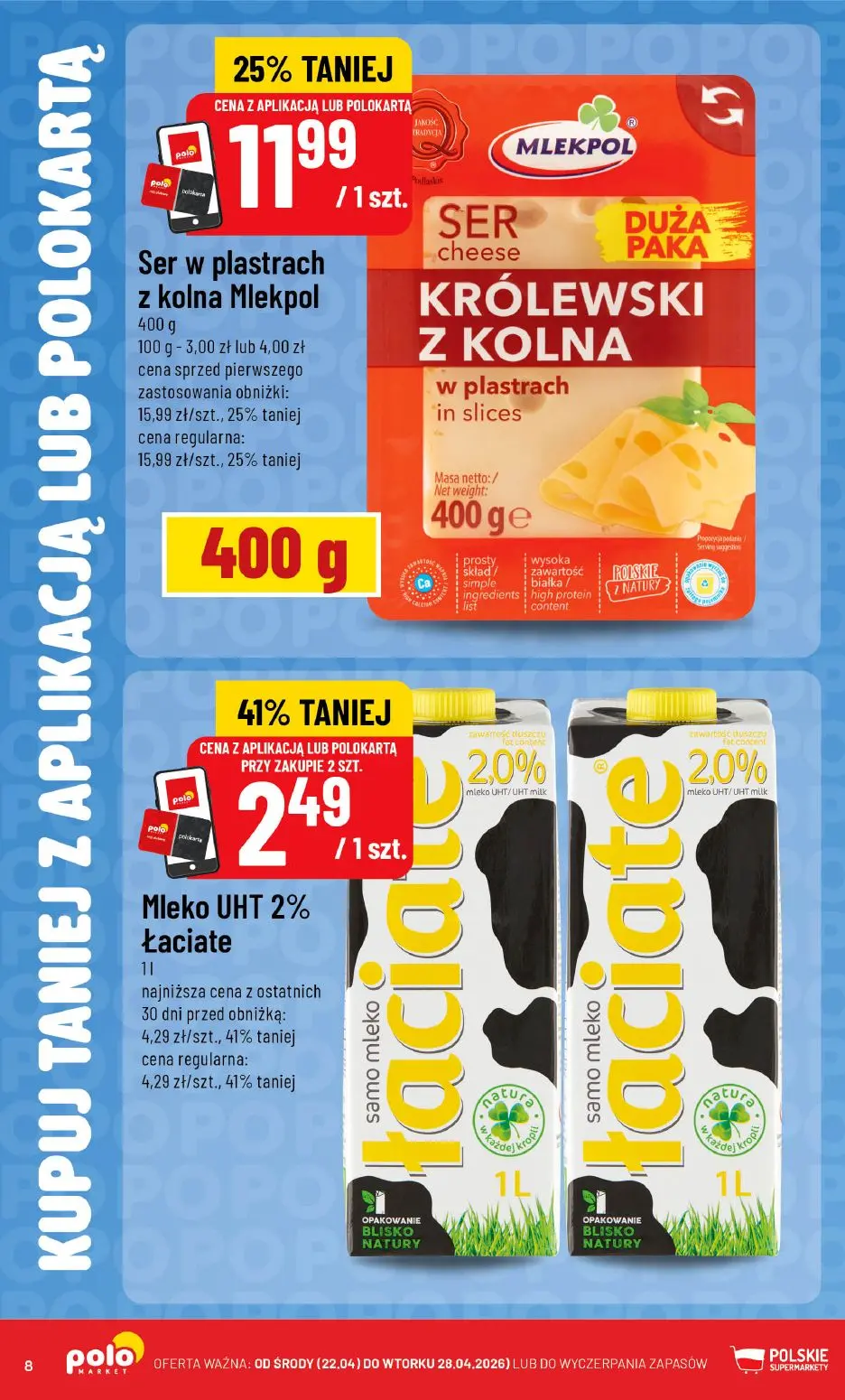 gazetka promocyjna POLOmarket Kupuj taniej z POLOkartą - Strona 8