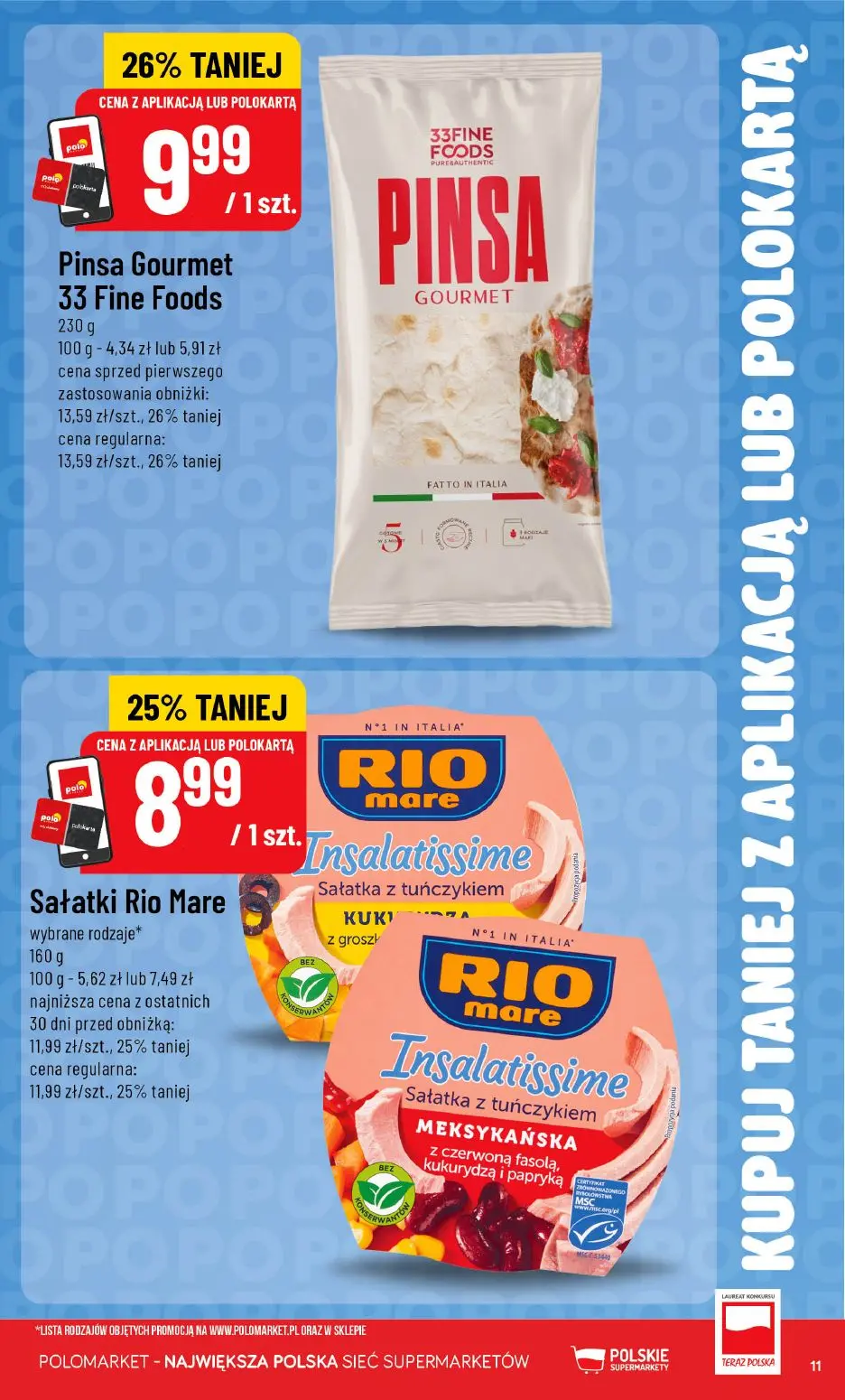 gazetka promocyjna POLOmarket Kupuj taniej z POLOkartą - Strona 11