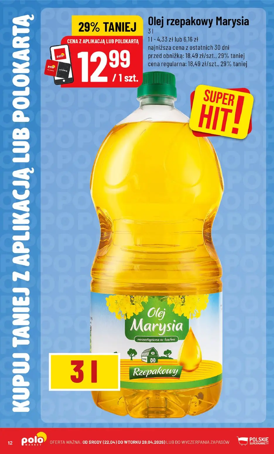 gazetka promocyjna POLOmarket Kupuj taniej z POLOkartą - Strona 12