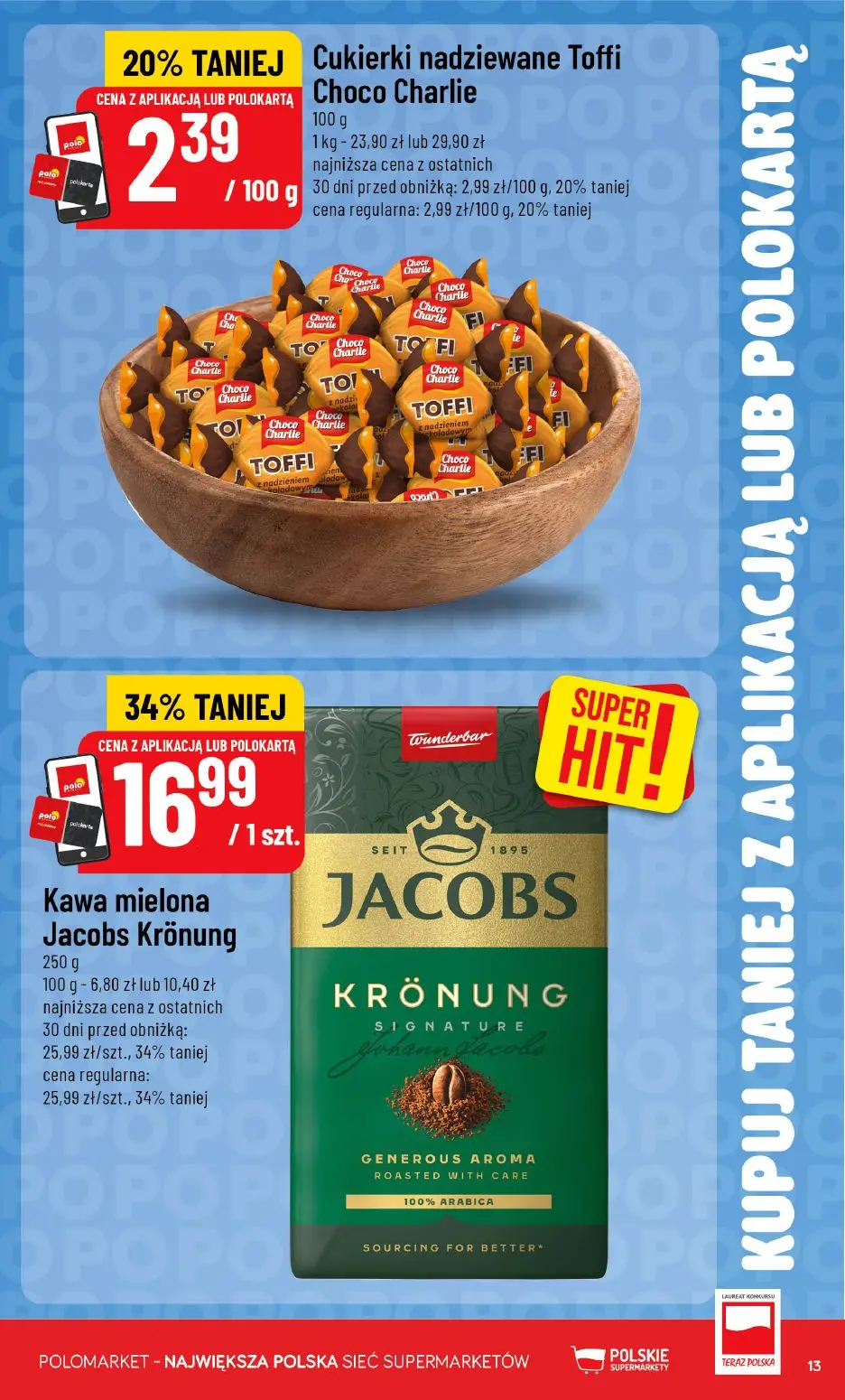gazetka promocyjna POLOmarket Kupuj taniej z POLOkartą - Strona 13