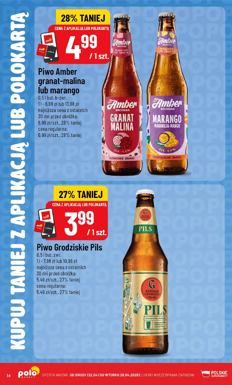 gazetka promocyjna POLOmarket Kupuj taniej z POLOkartą - Strona 14