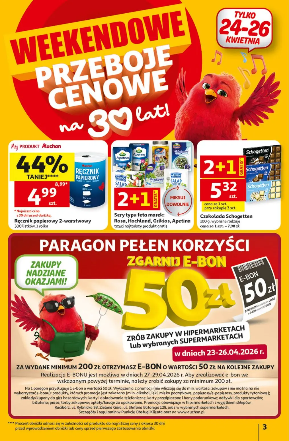 gazetka promocyjna Auchan Jaram się tymi okazjami - Strona 3