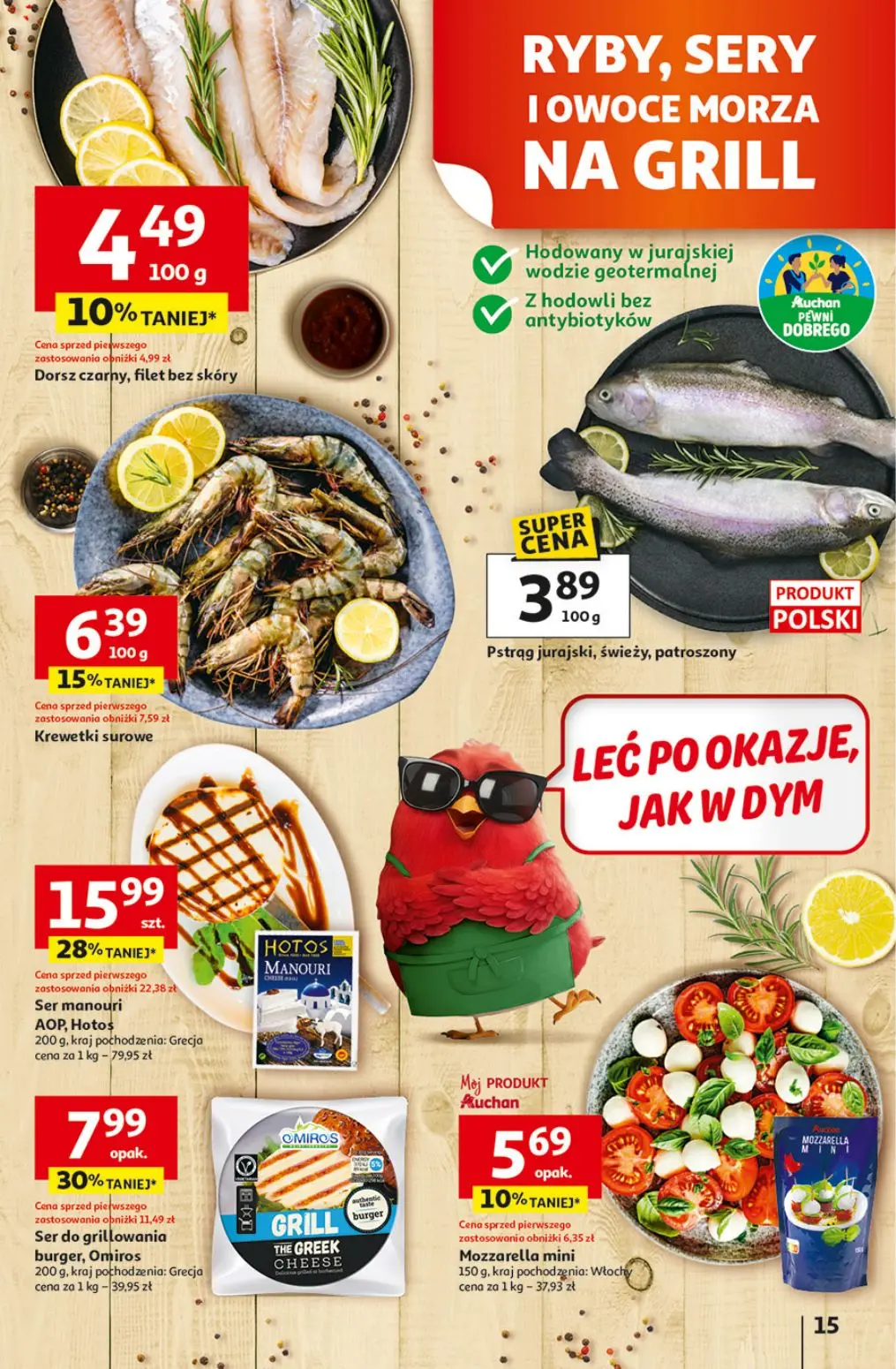 gazetka promocyjna Auchan Jaram się tymi okazjami - Strona 15