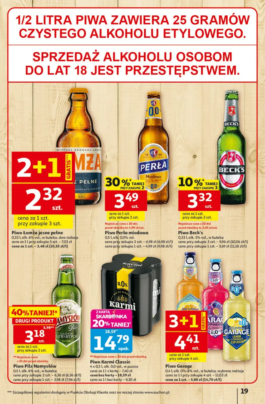 gazetka promocyjna Auchan Jaram się tymi okazjami - Strona 19