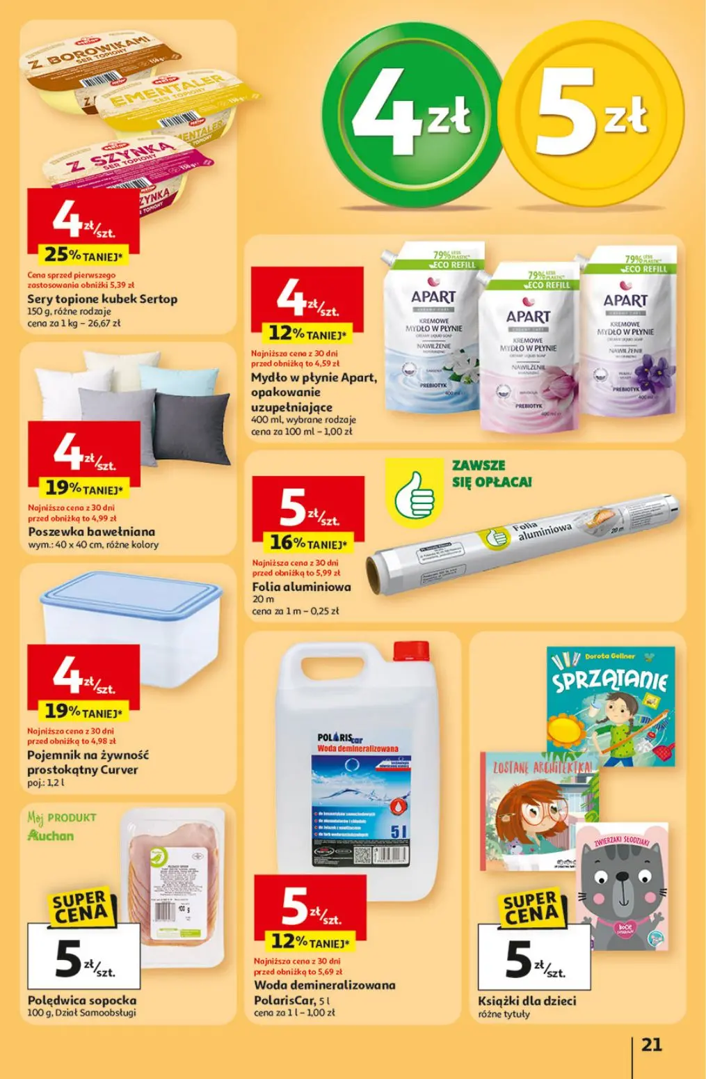 gazetka promocyjna Auchan Jaram się tymi okazjami - Strona 21